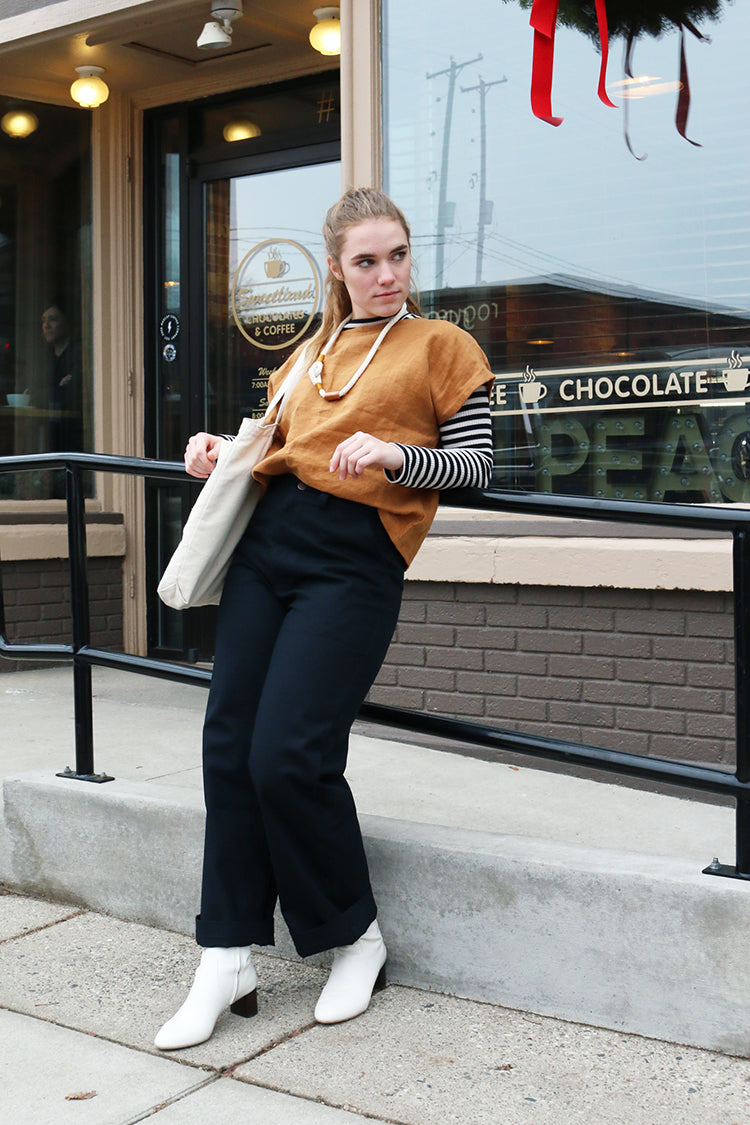 How to Wear Linen For Winter