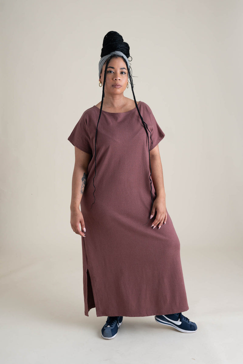 Cairo Dress in Russet – Conscious Clothing