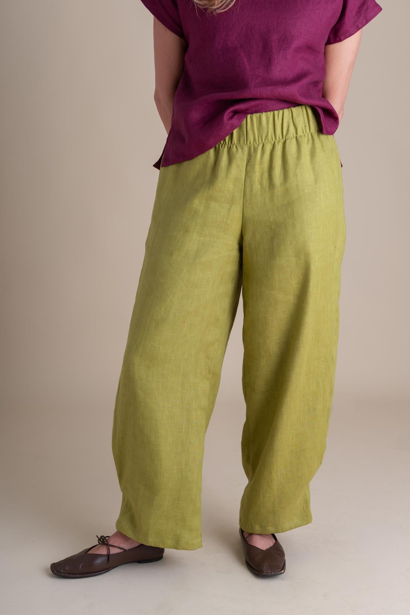 Audra is wearing a size S 29"