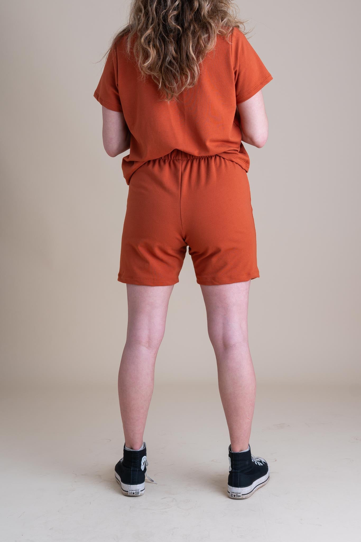 Jayne Shorts in Persimmon