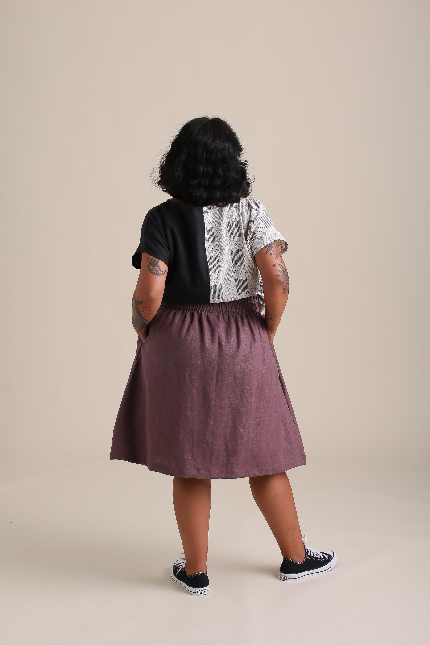 Afternoon Skirt in Twilight – Conscious Clothing