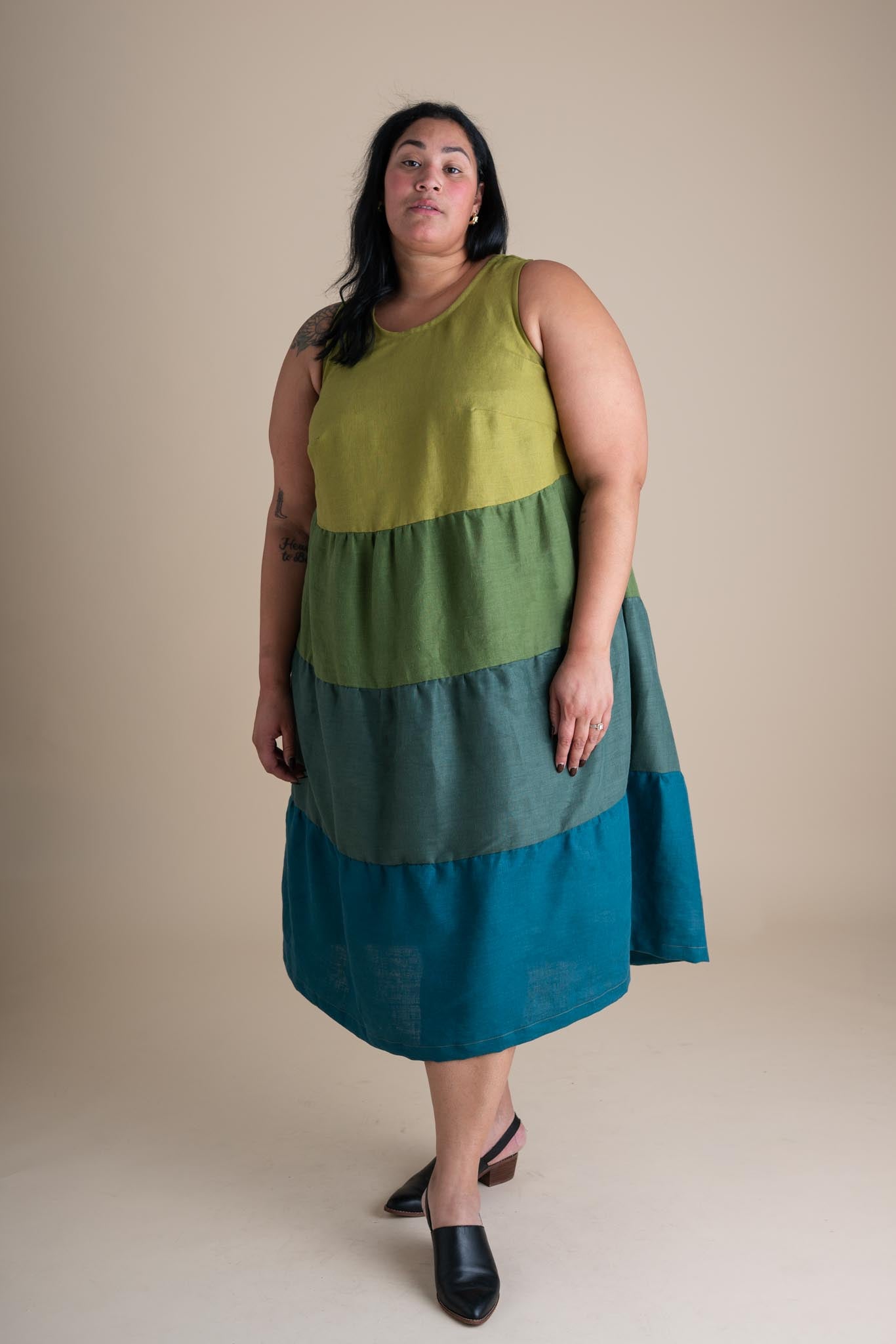Willow Dress (Updated) in Dusk  Conscious Clothing