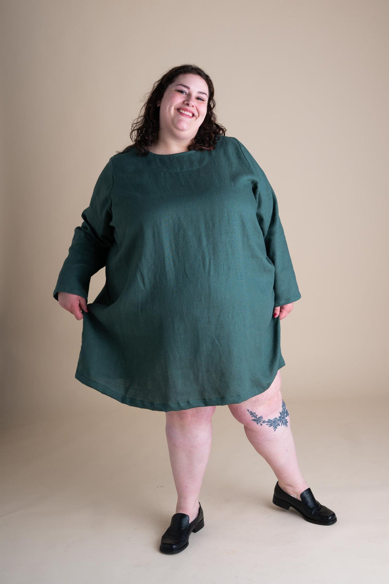 green emerald velvet dress Spruce green size 12 long main image 1