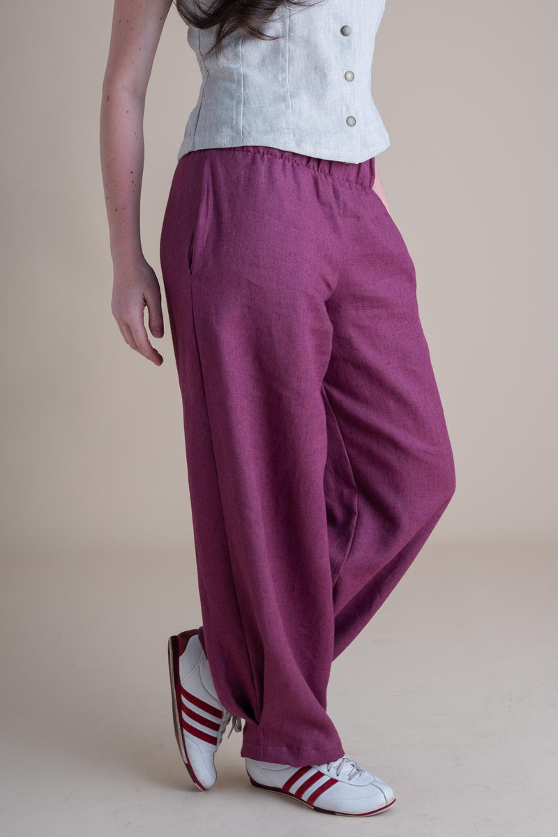 Crescent Moon Pants in Orchid – Conscious Clothing