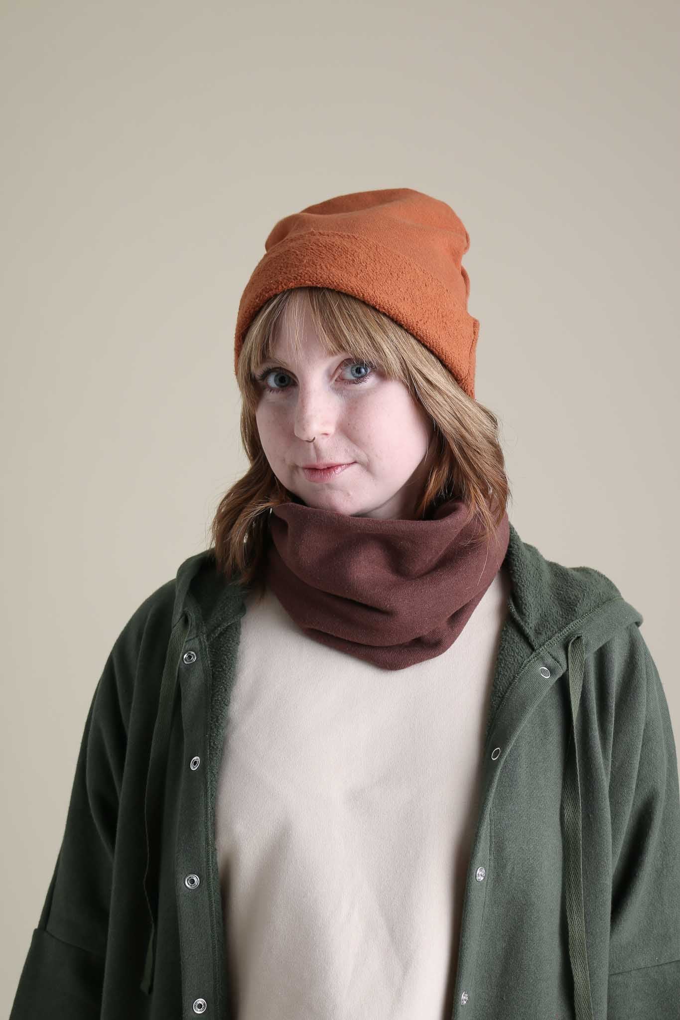 Neck Warmer in Chestnut