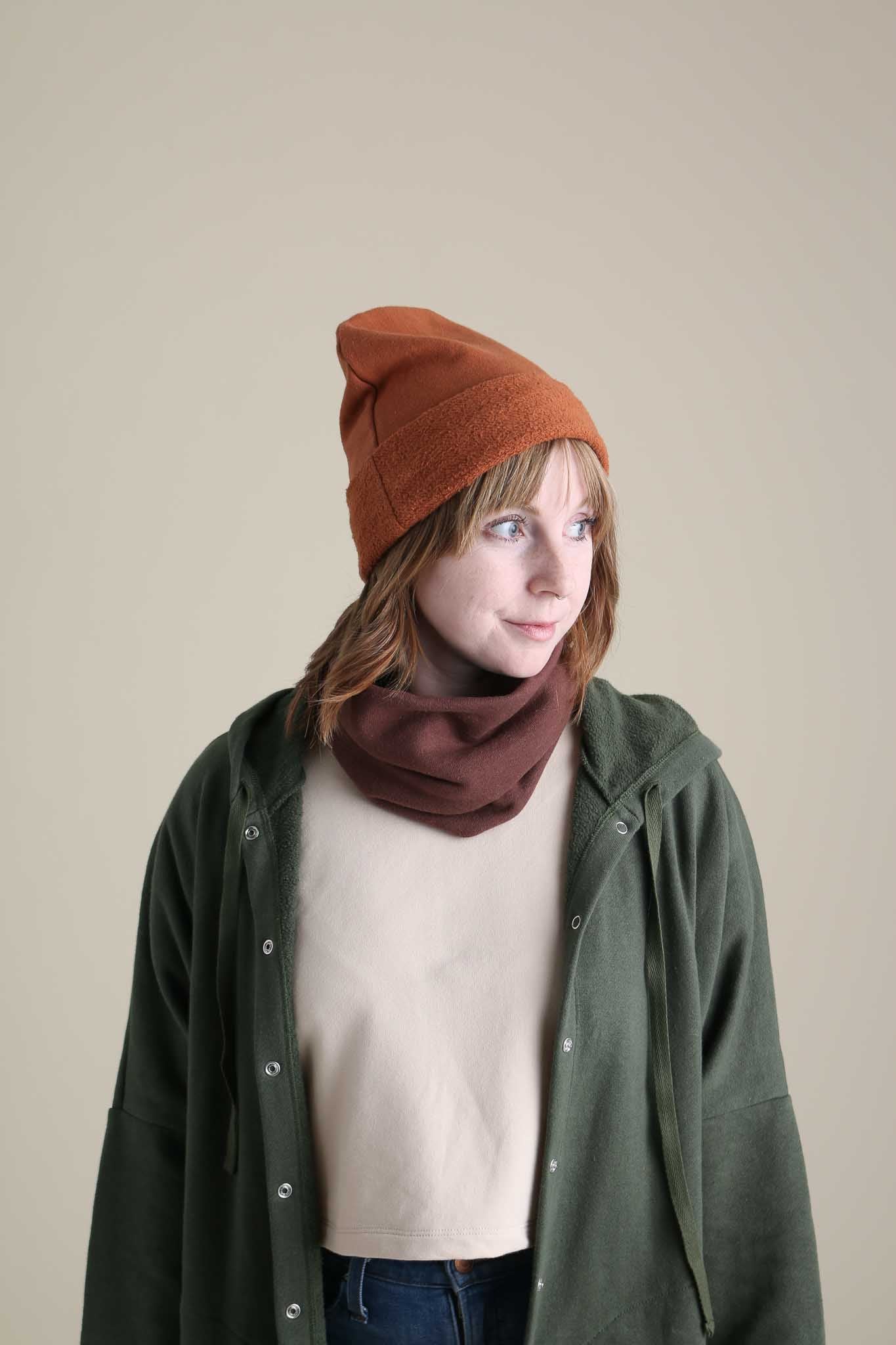 Neck Warmer in Chestnut