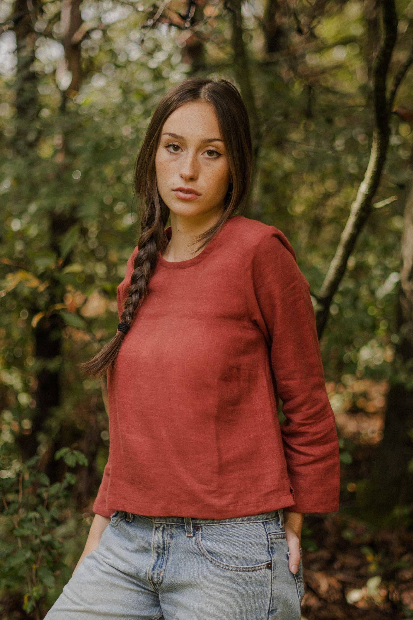 Kindred Top in Paprika