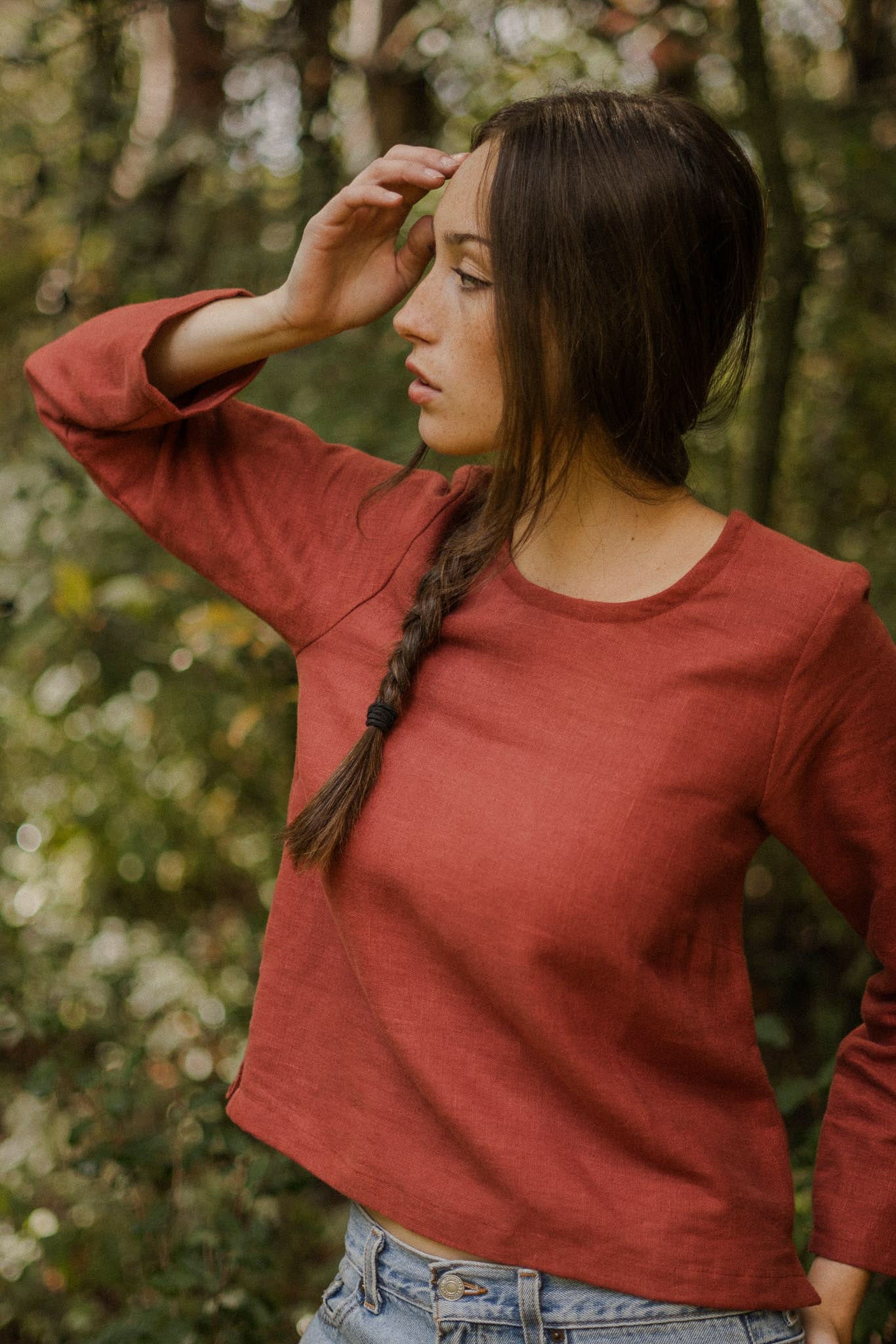 Kindred Top in Paprika