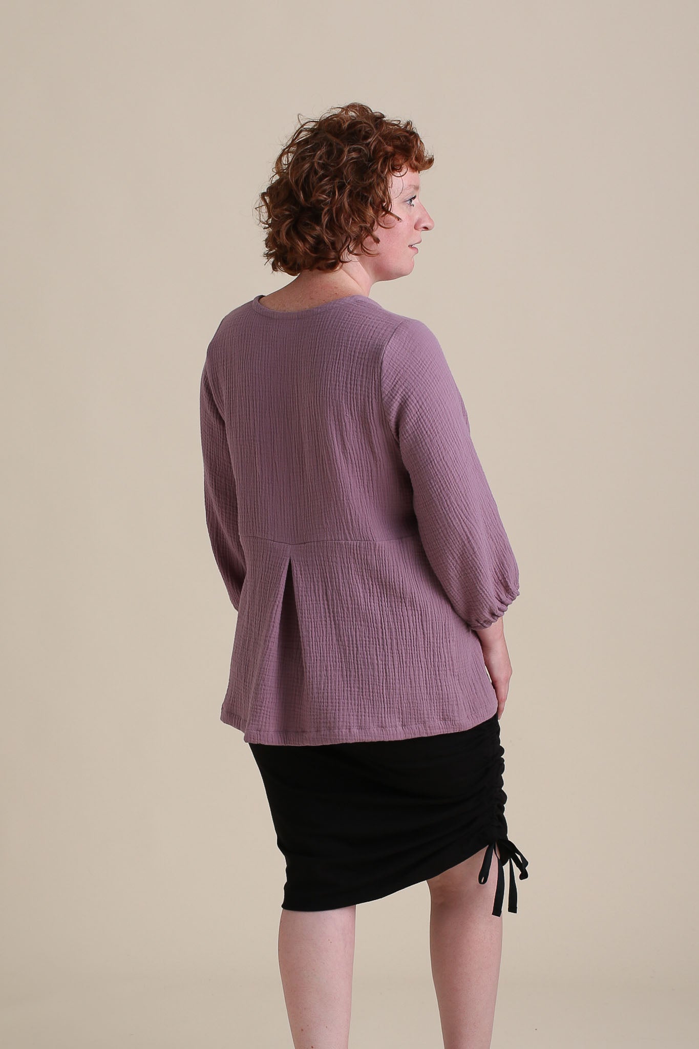 Olivia is wearing a size M.