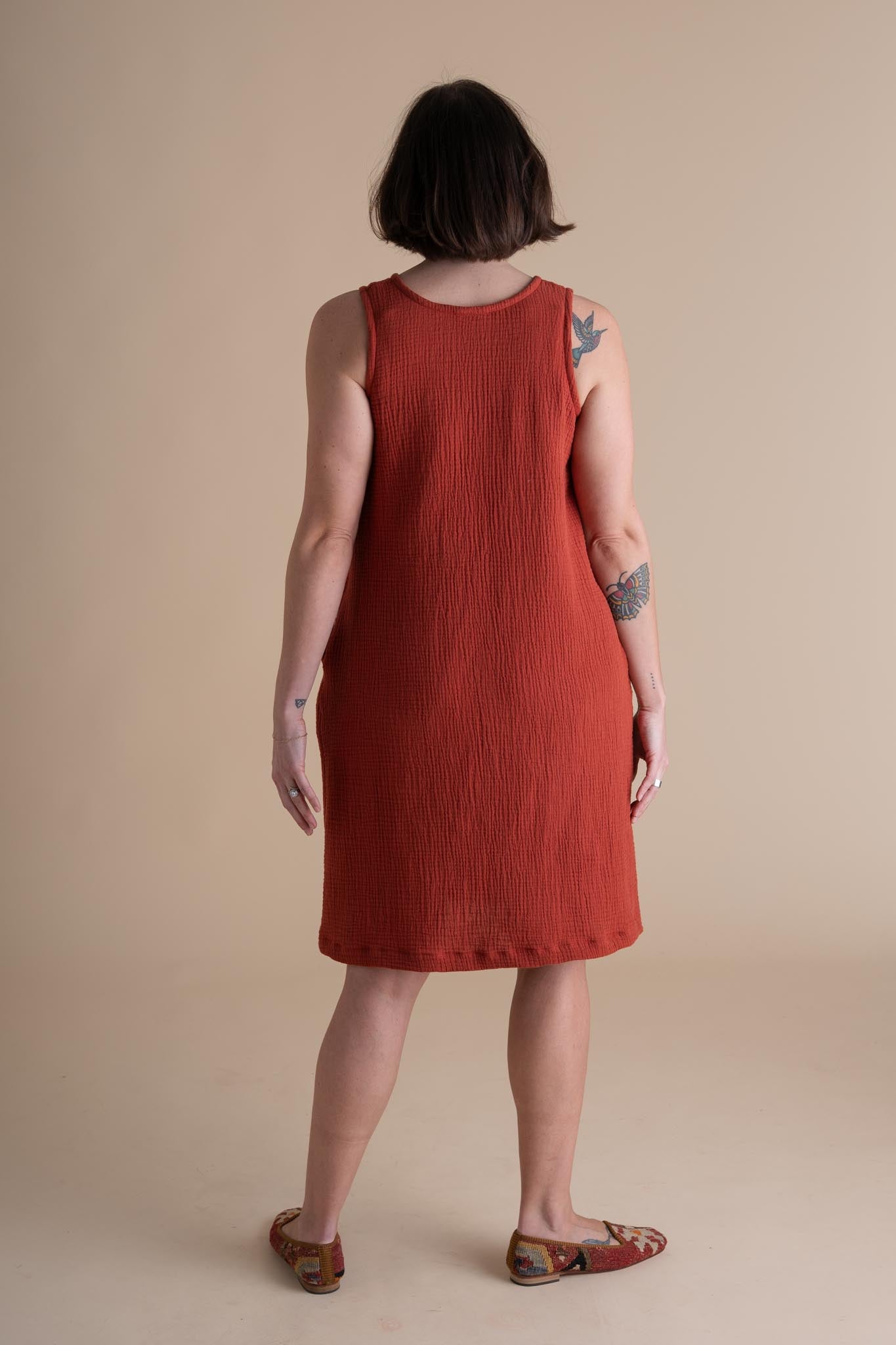 brown tank dress Field Dress (Updated) in Saffron XXS