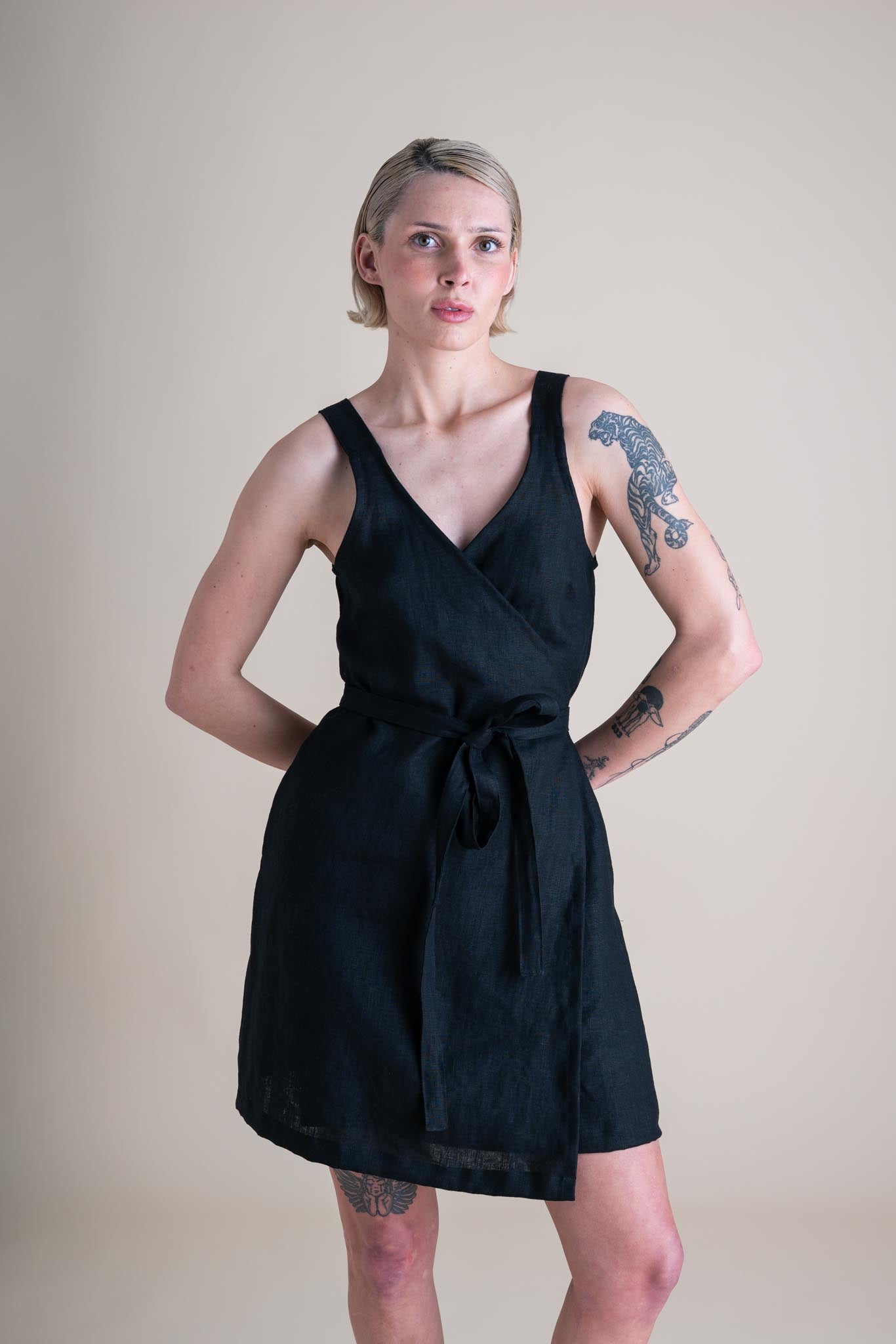 Soleil Dress in Black XL Soleil Dress in Black XL