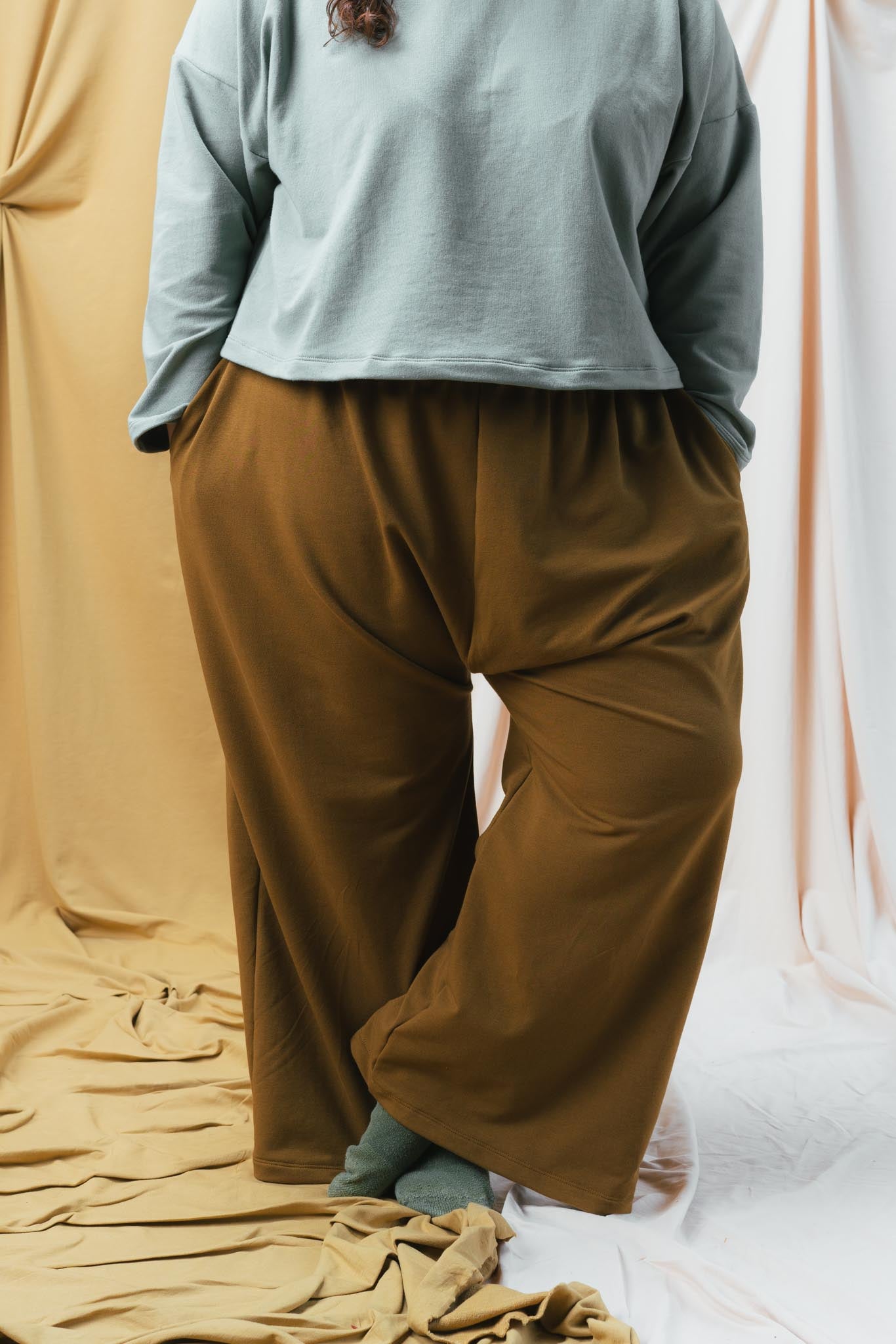 Zinat Pant (Updated) in Almond
