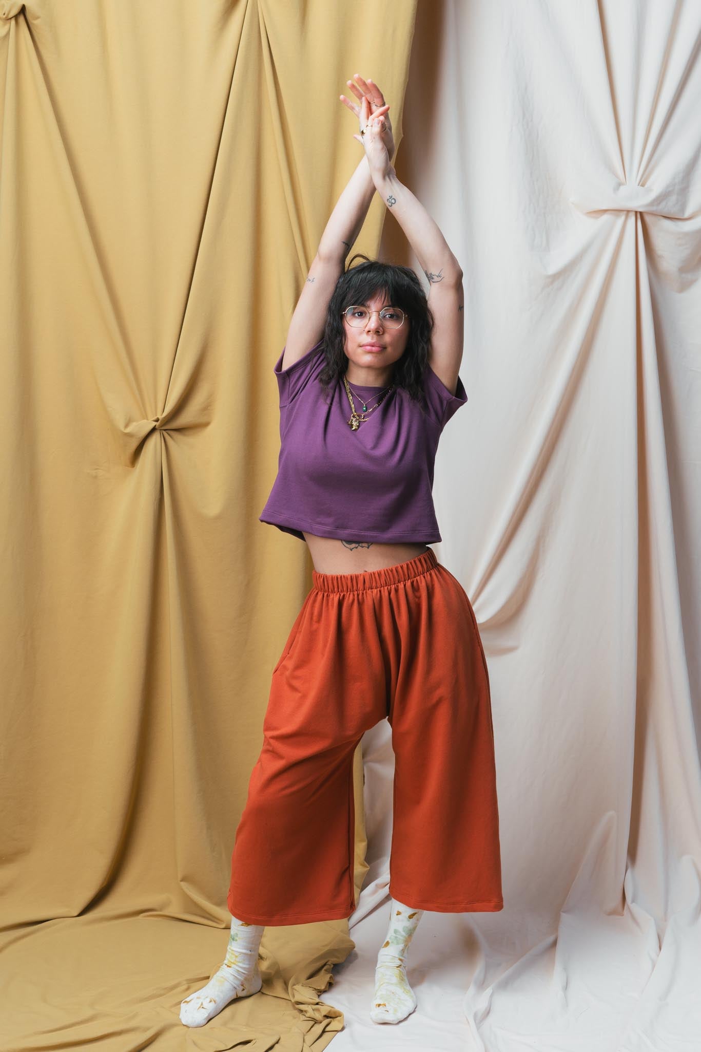 Zinat Pant (Updated) in Persimmon
