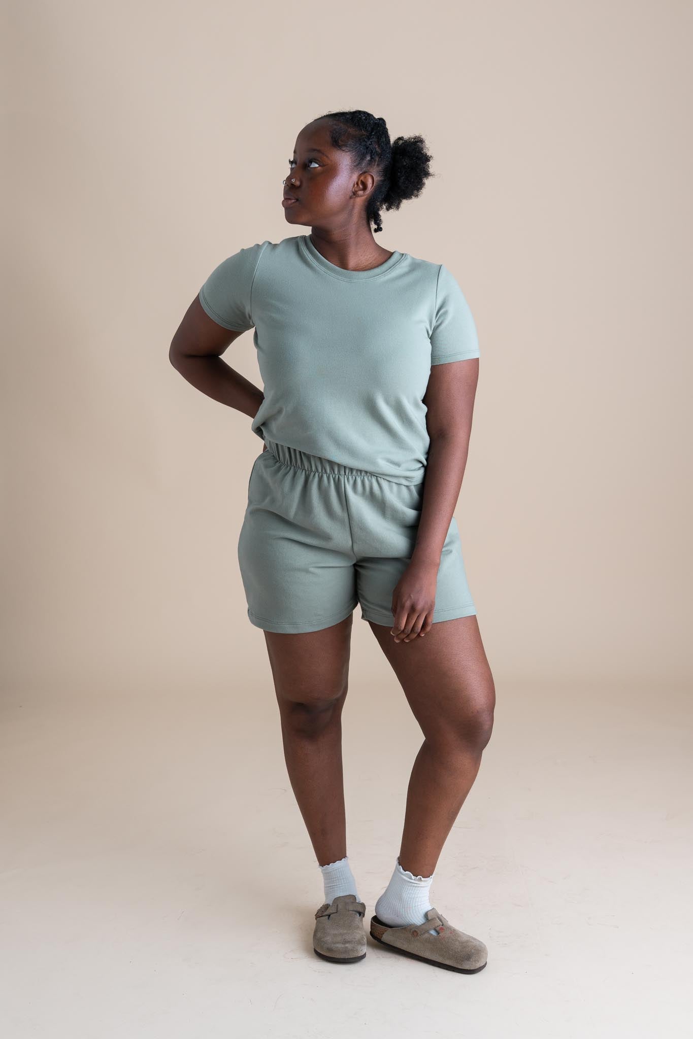 Jayne Shorts in Pistachio