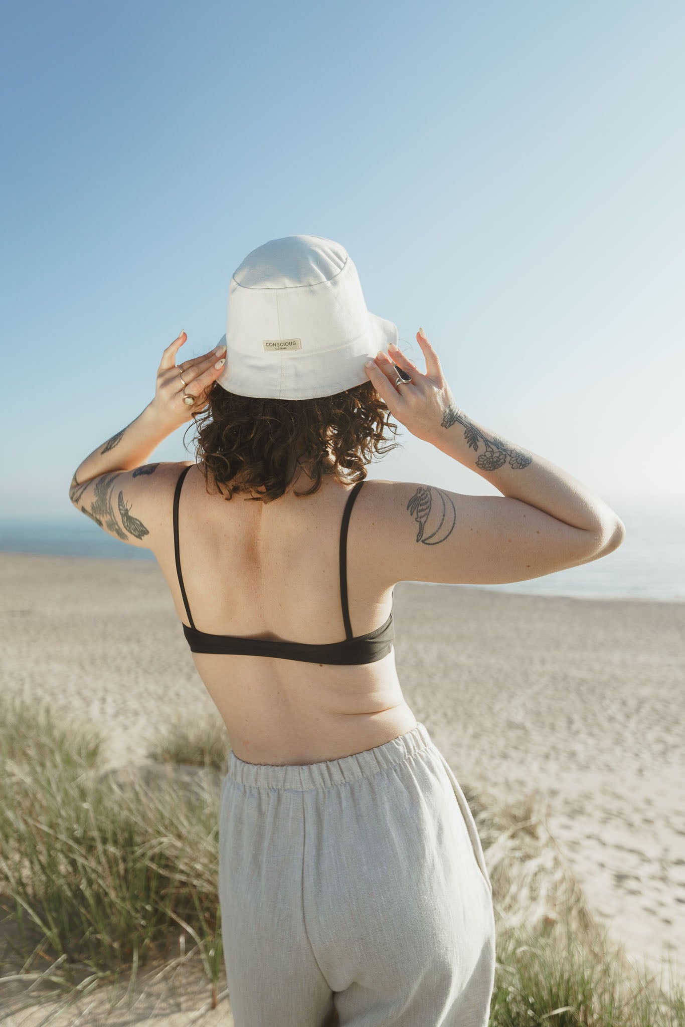 Bucket Hat in Red Check