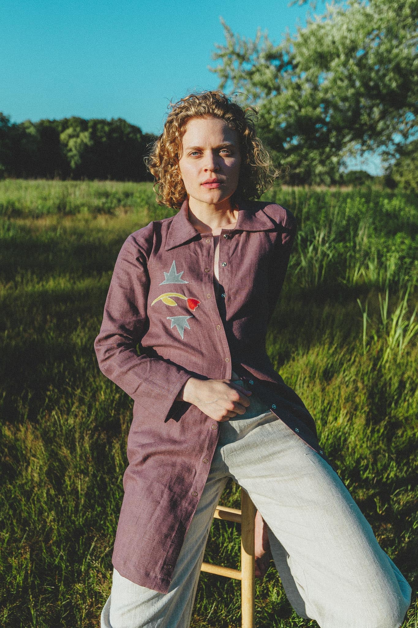 Highland Jacket in Red Hat Creative