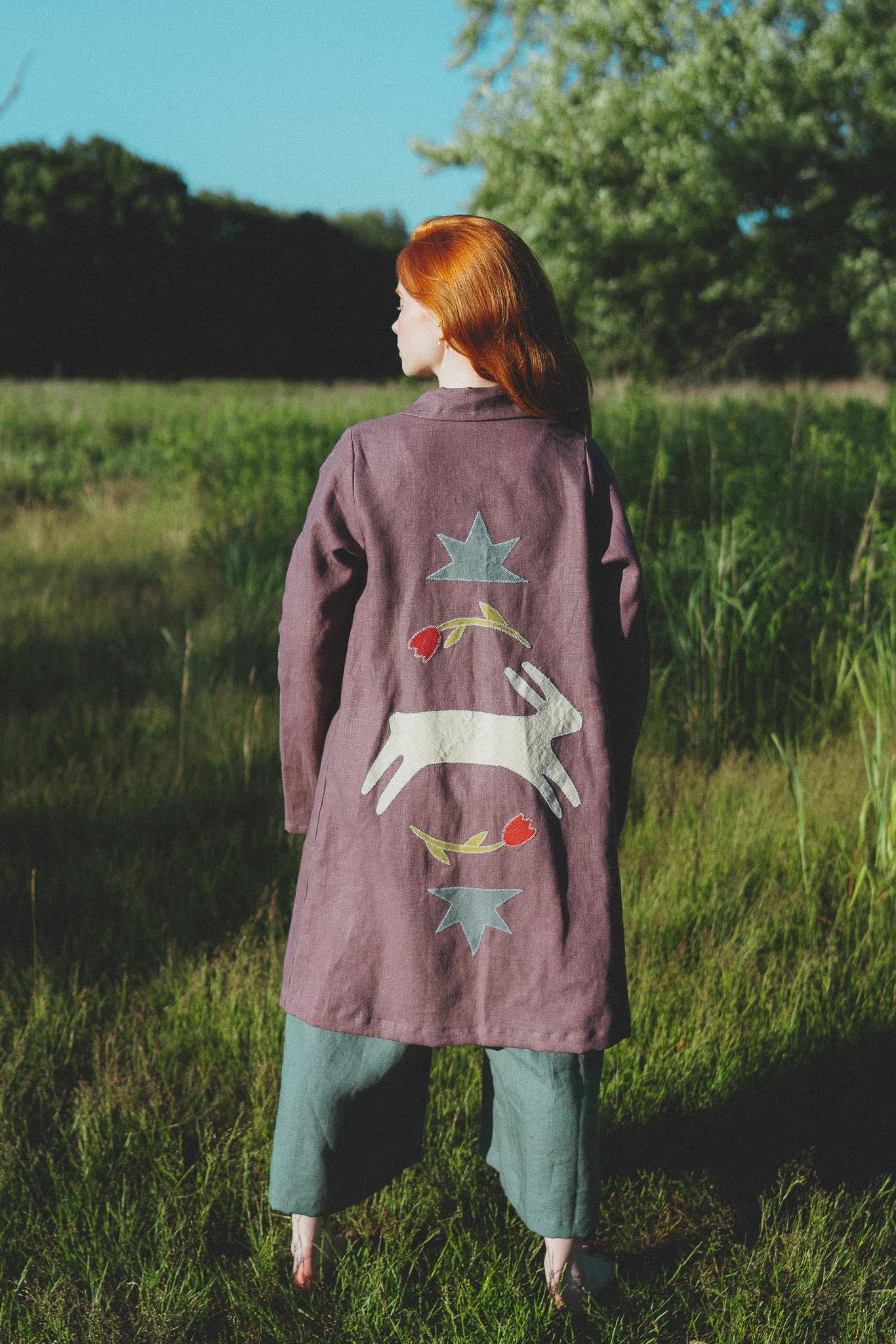 Highland Jacket in Red Hat Creative