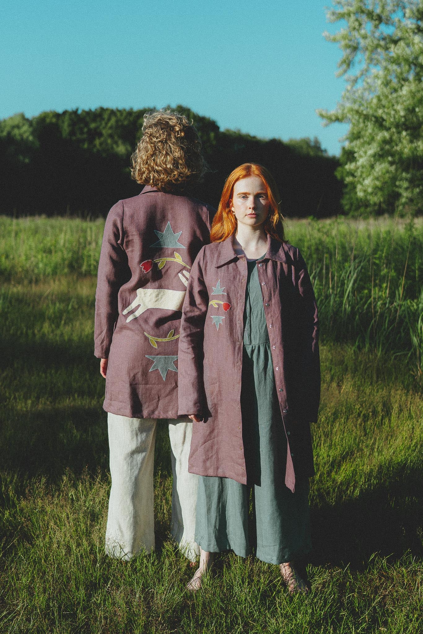 Highland Jacket in Red Hat Creative