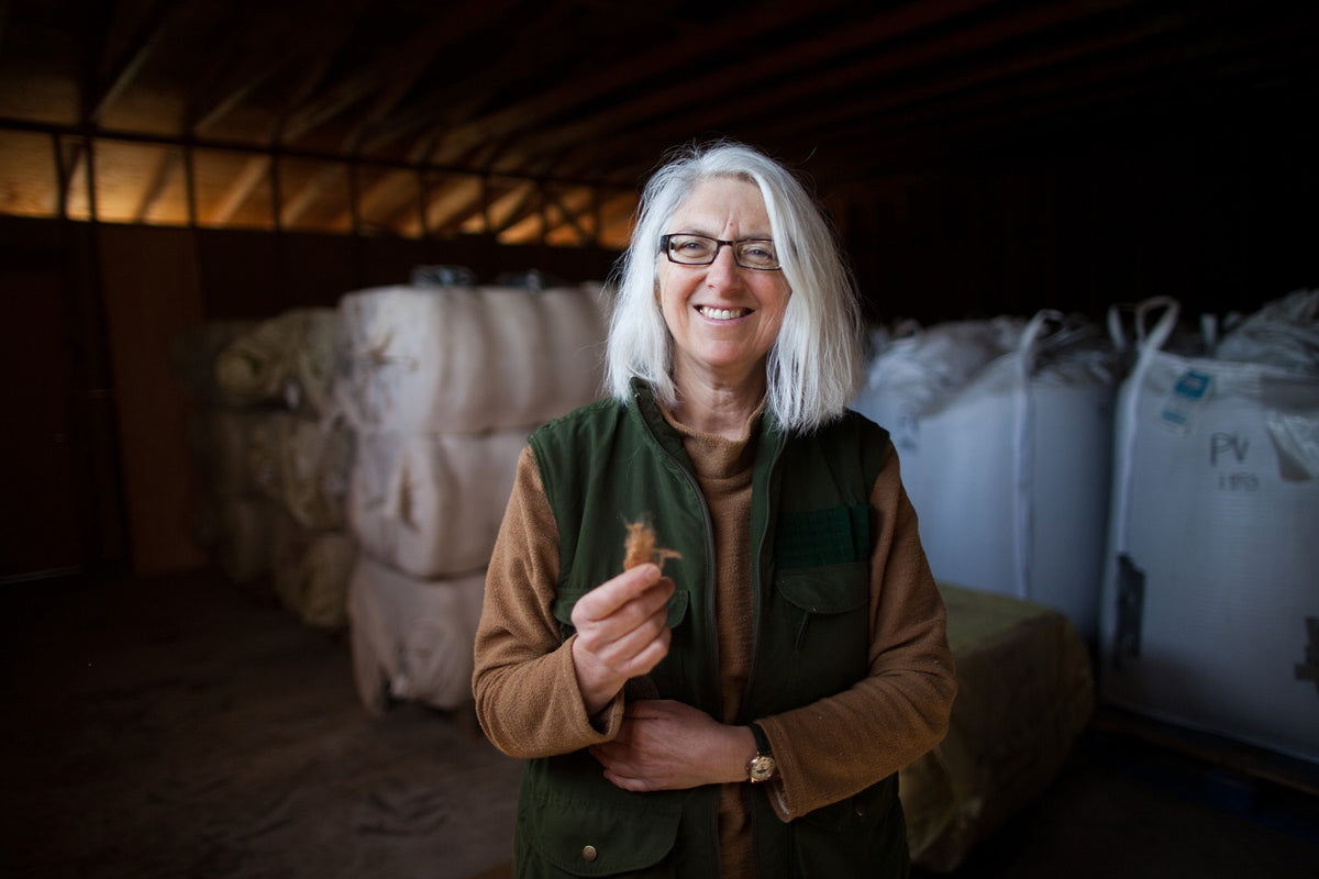 From Field to Fiber. Meet: Sally Fox, the Woman Behind Foxfibre®