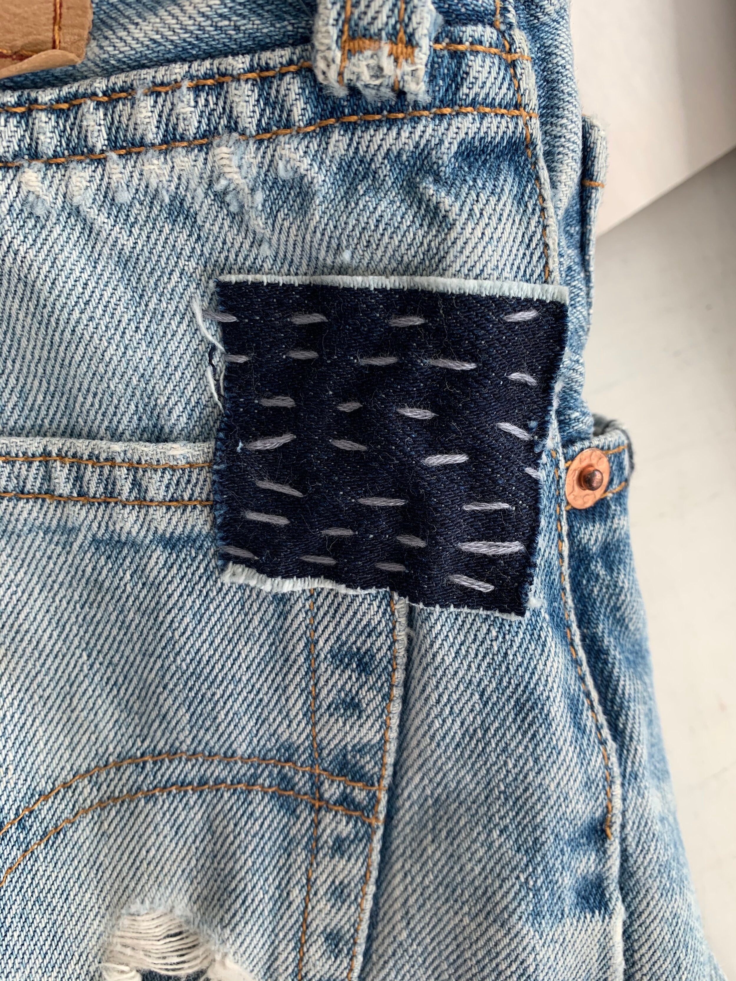 Mending Denim