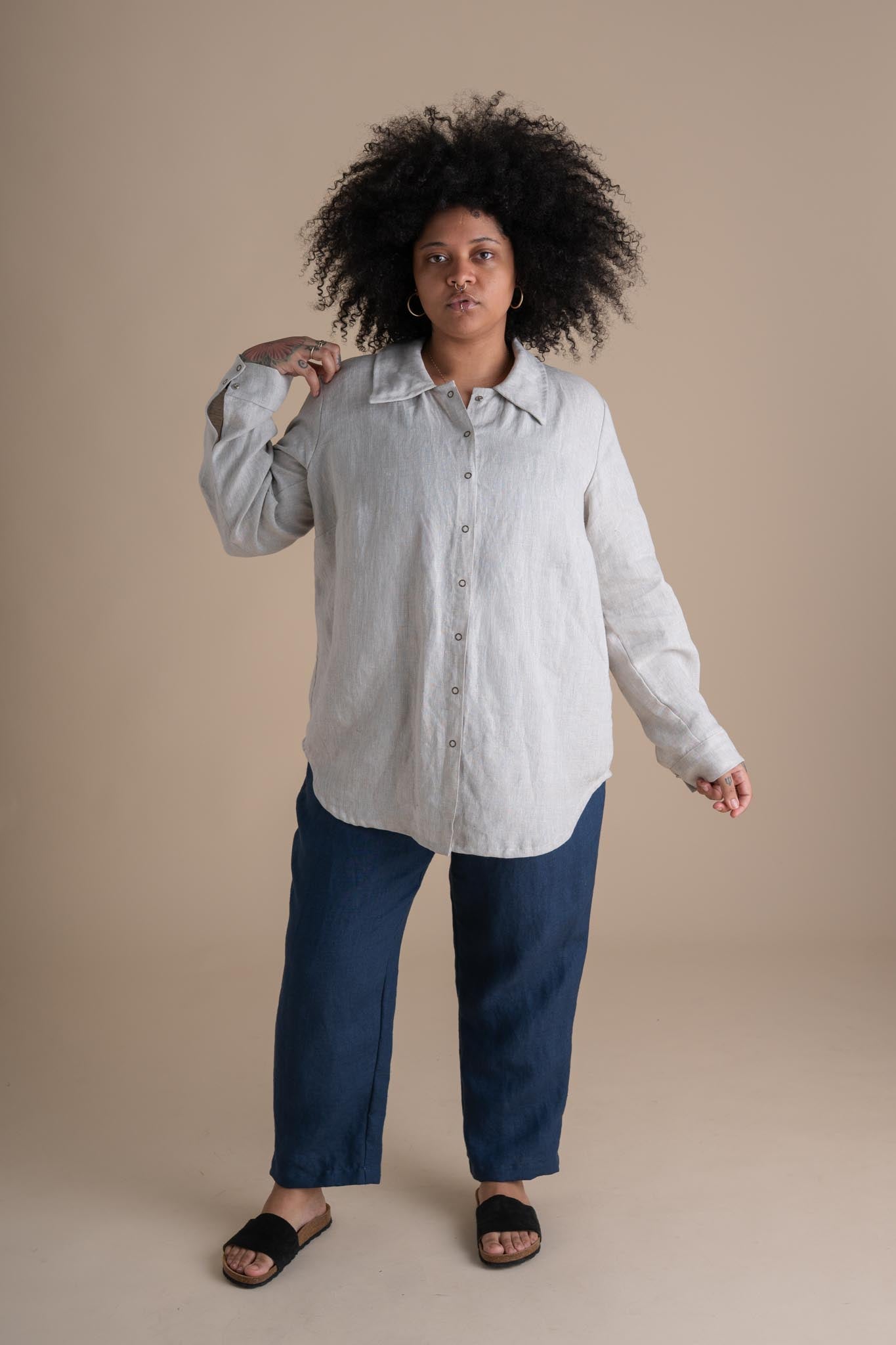 Alchemist Top in Sand Dollar