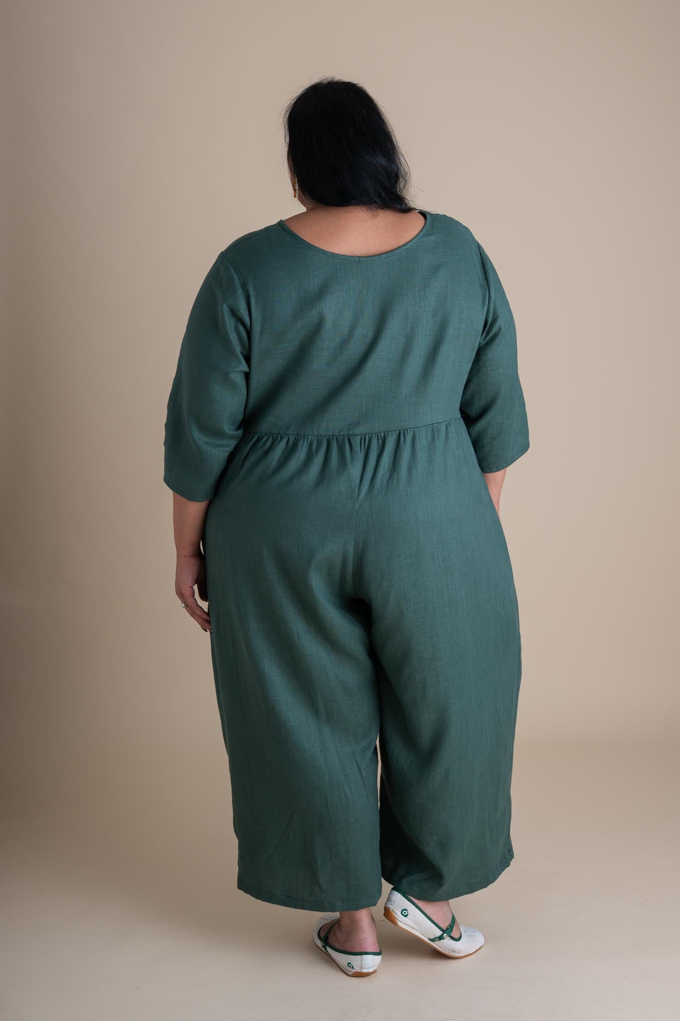 Ranch Jumpsuit (Updated) in Spruce