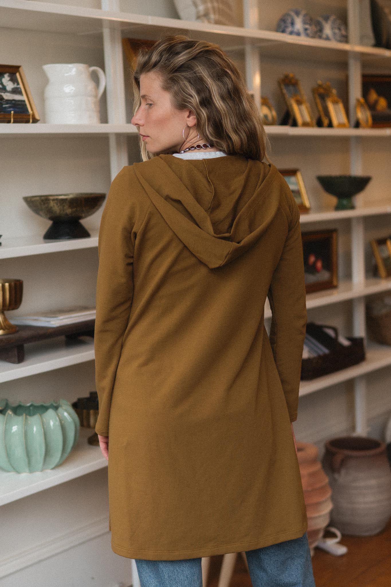 Amelia Cardigan in Almond