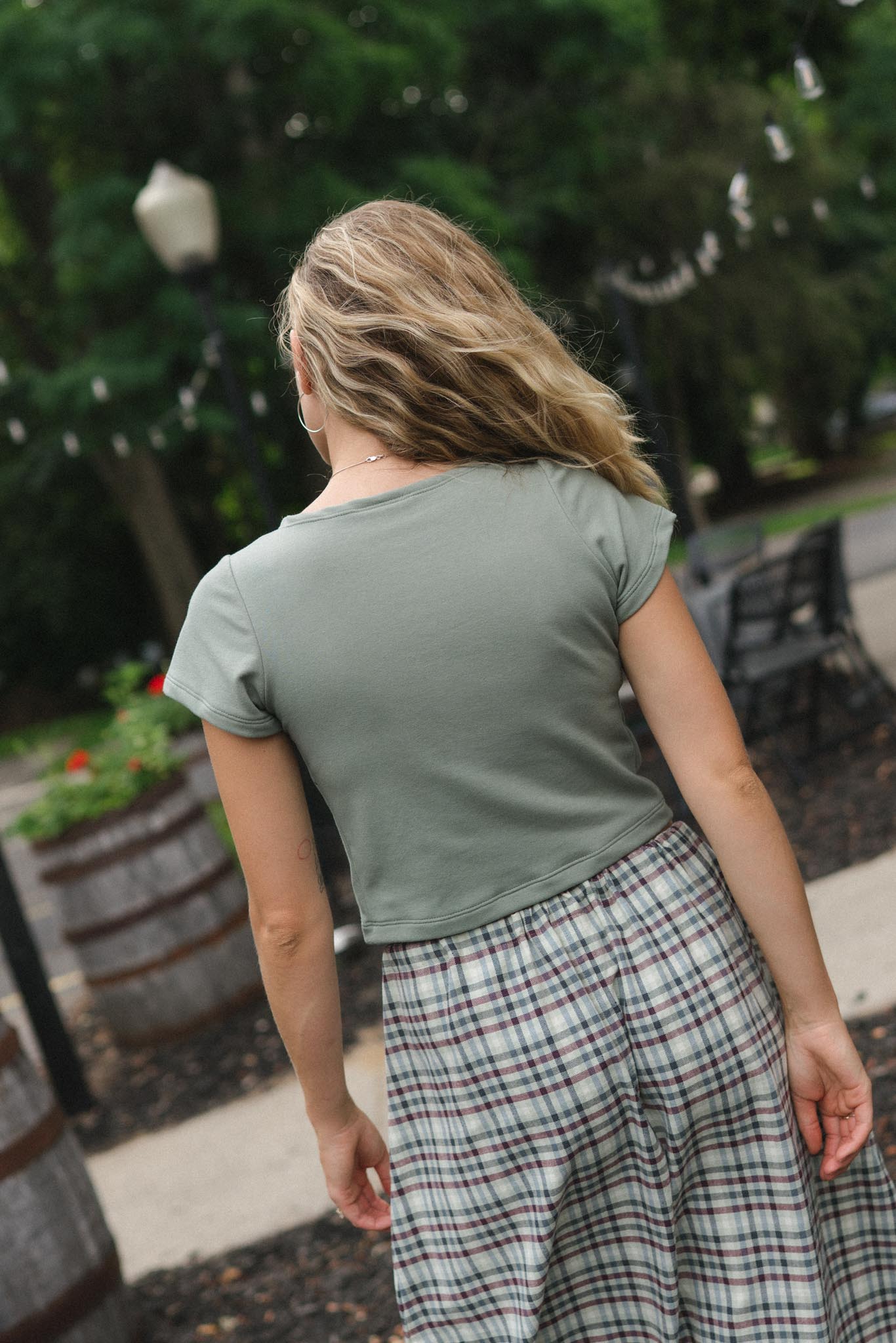 Eden Tee (Updated) in Pistachio
