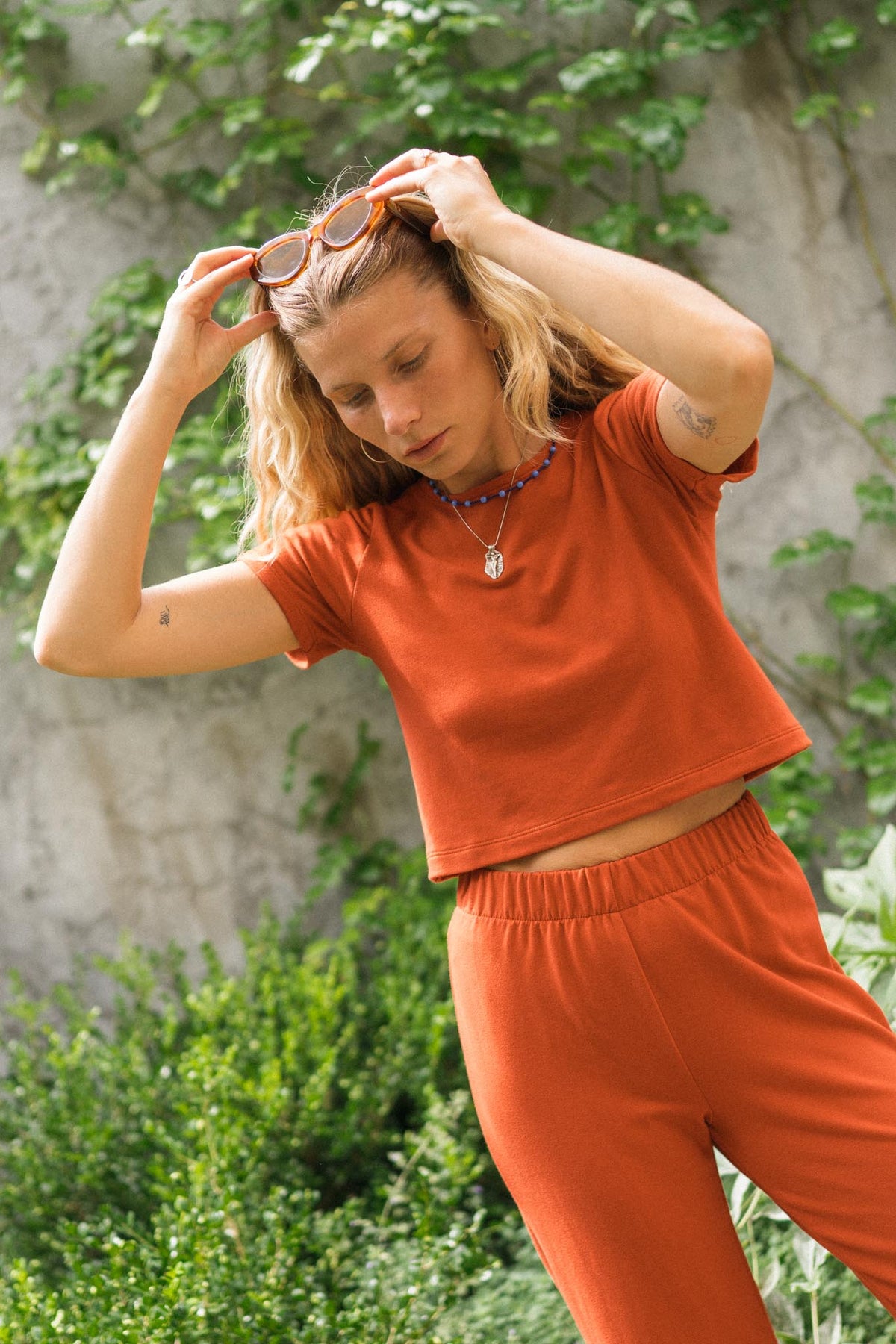Eden Tee (Updated) in Persimmon