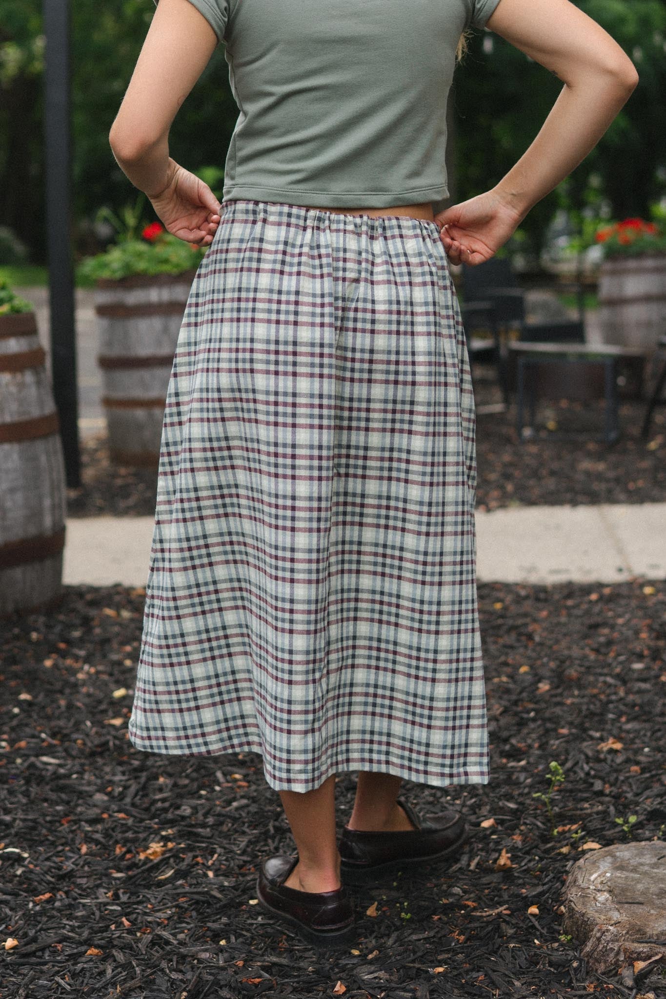Esme Skirt (Updated) in Grove