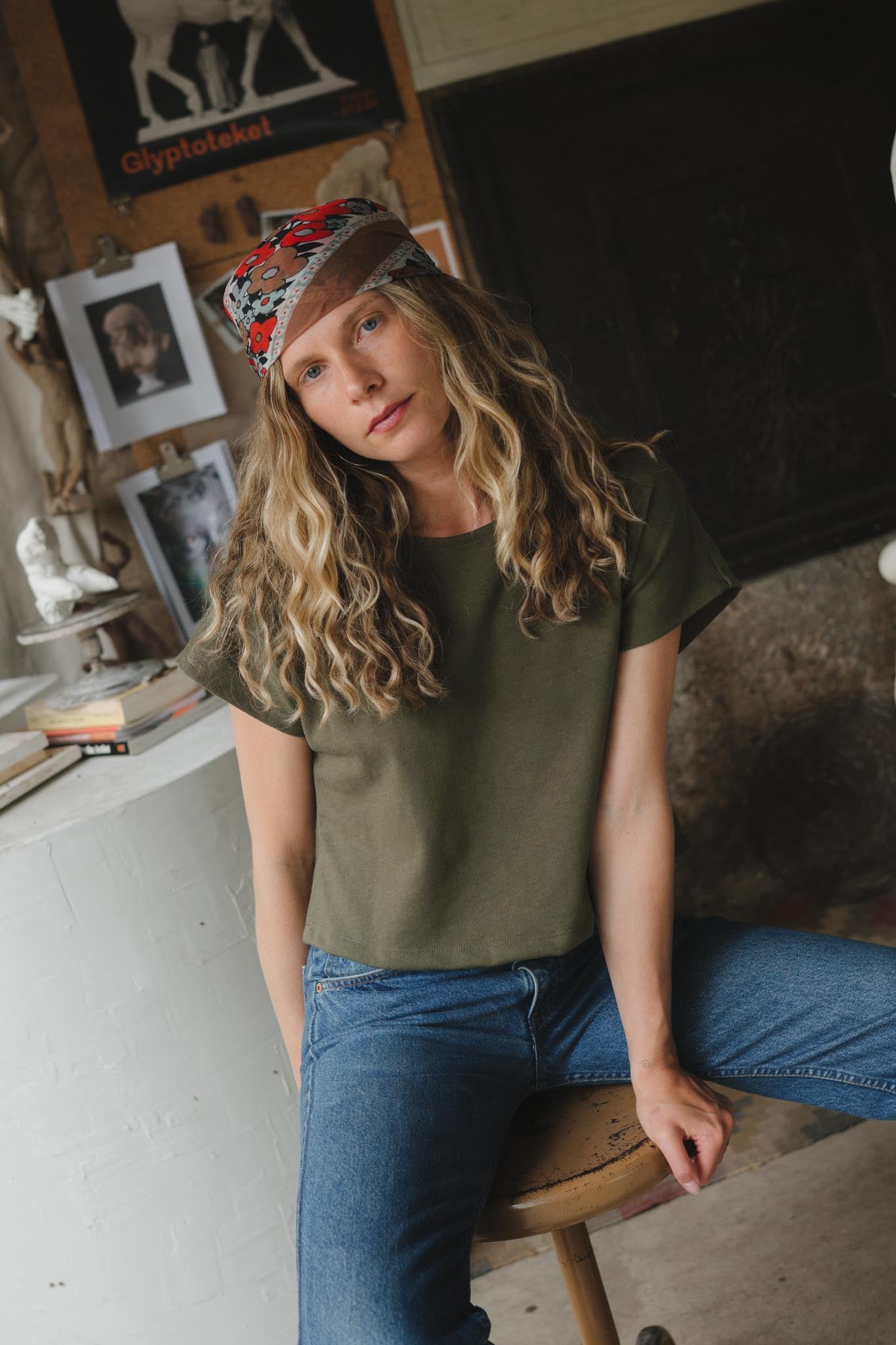 Saturday Tee (Updated) in Patina