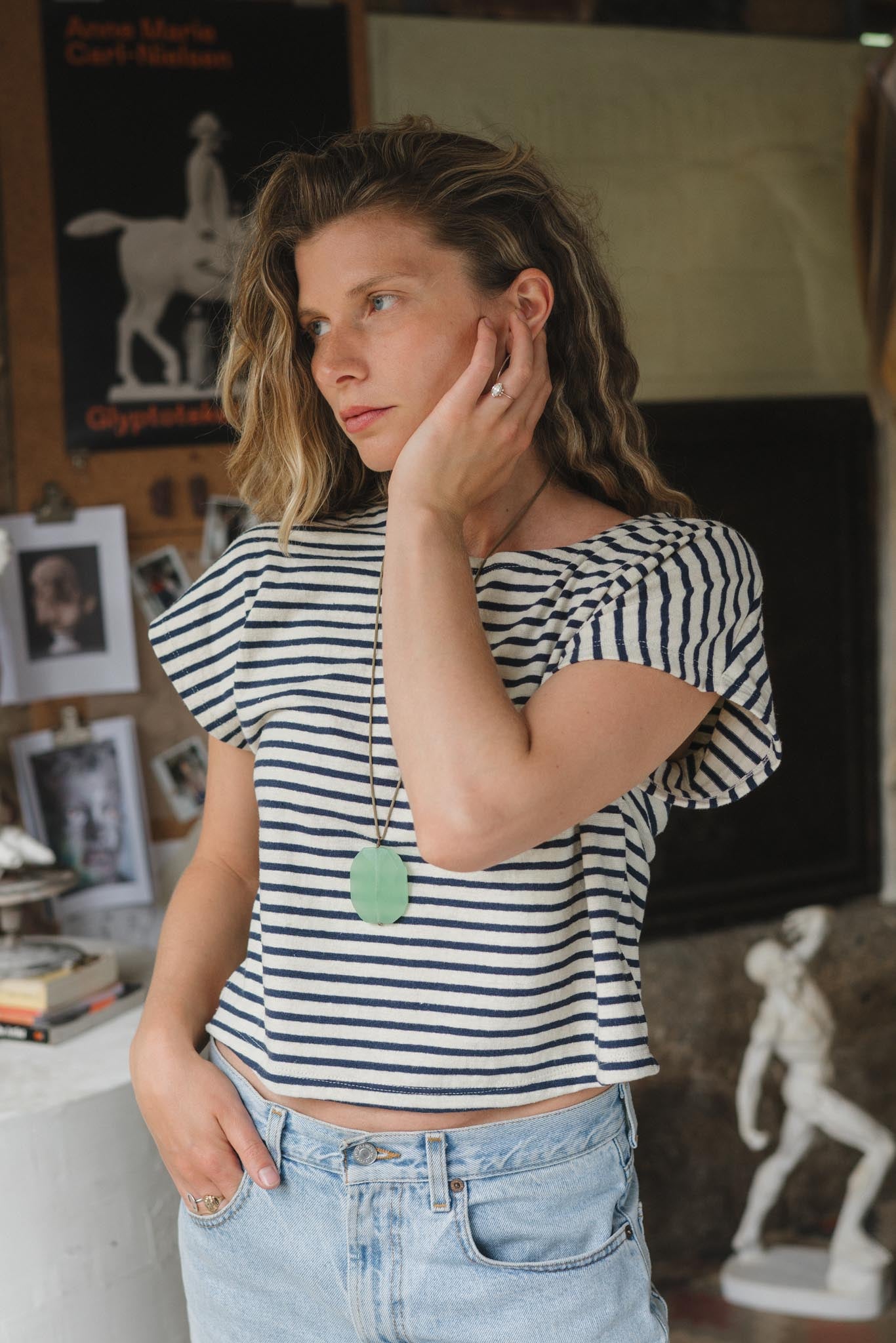 Saturday Tee (Updated) in Coastal