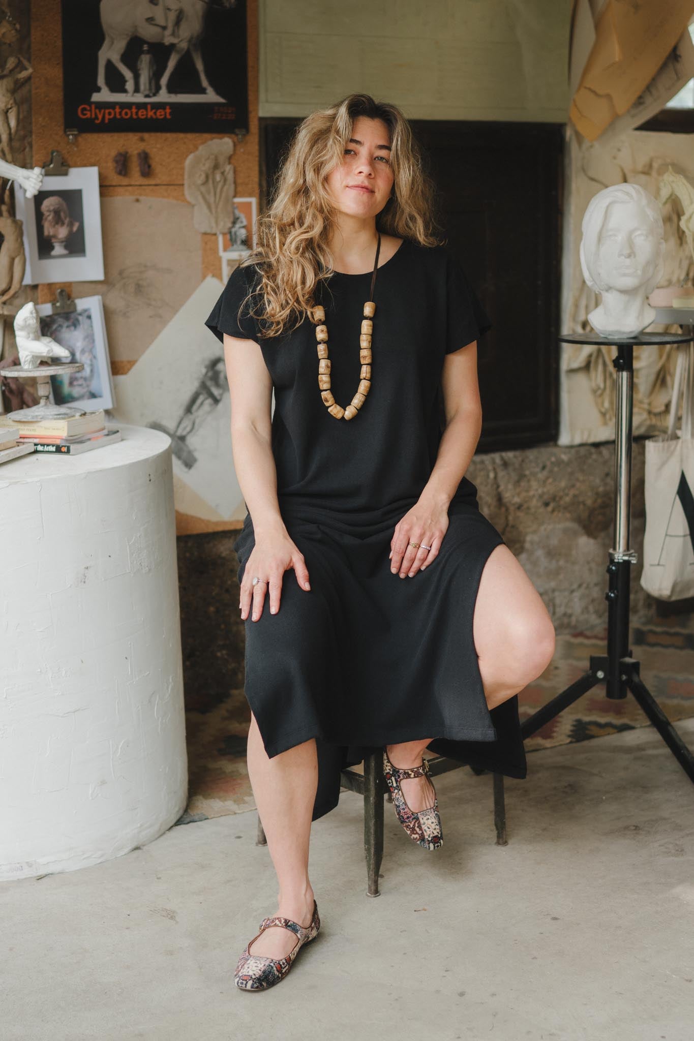 Cairo Dress (Updated) in Graphite