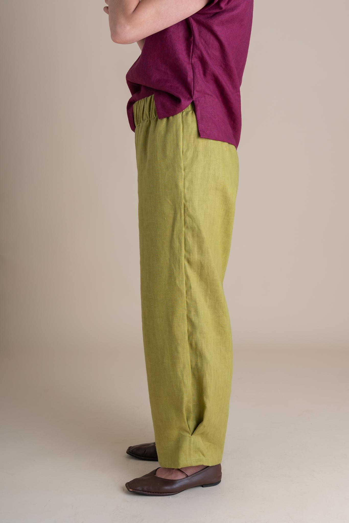 Crescent Moon Pants (Updated) in Citrus