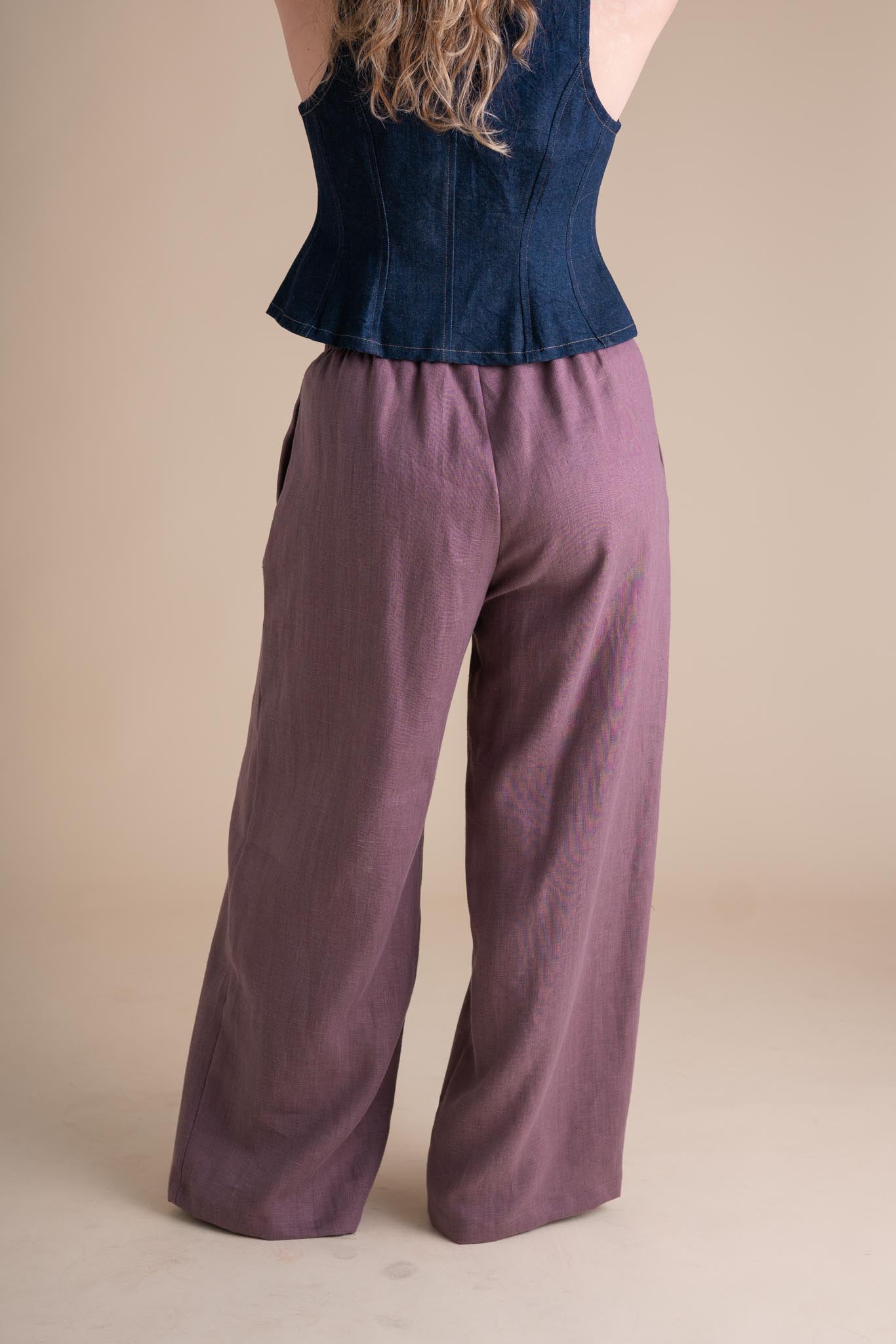 Elaina Pants (Updated) in Thistle