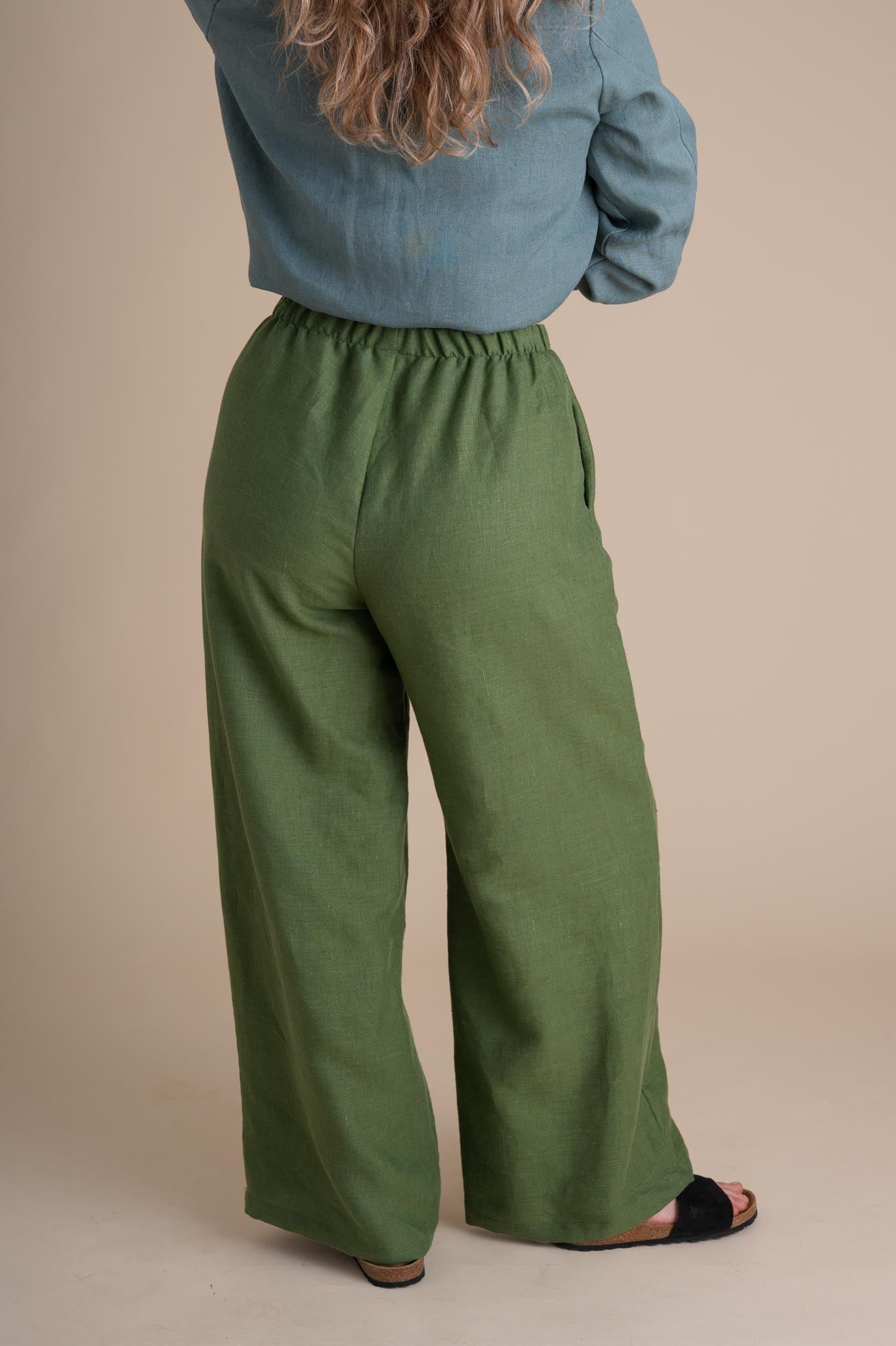 Joystripe Pants in Clover