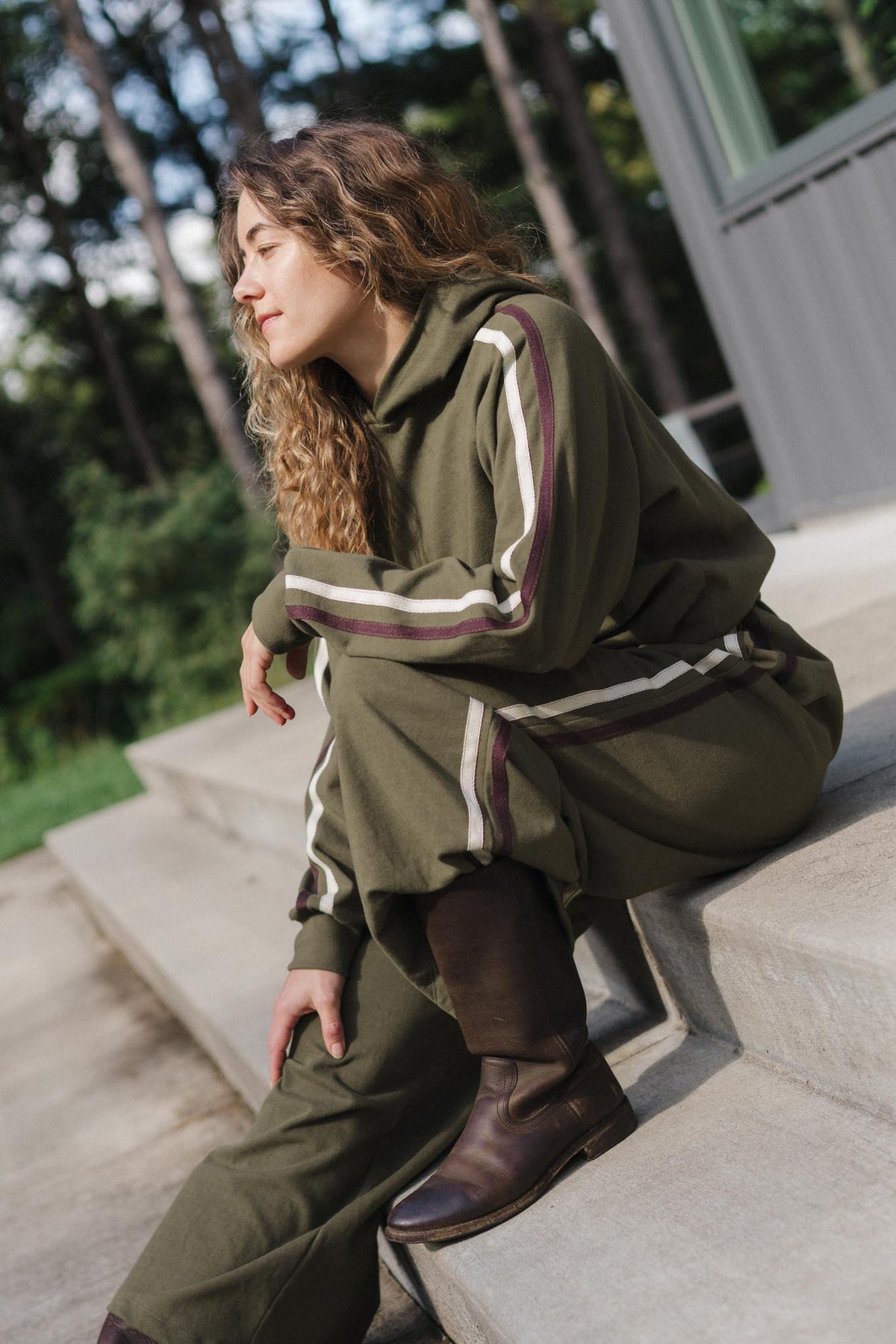 Cloud Hoodie in Patina