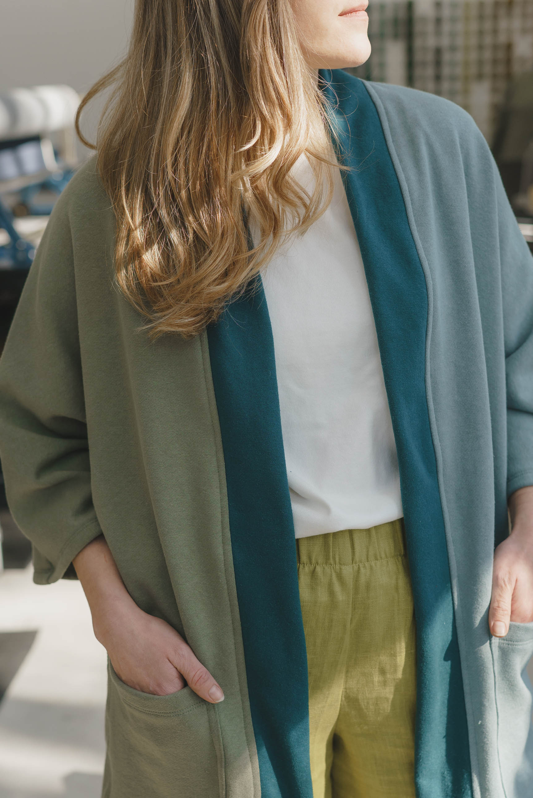 Timberline Cardigan (Updated) in Lakeside