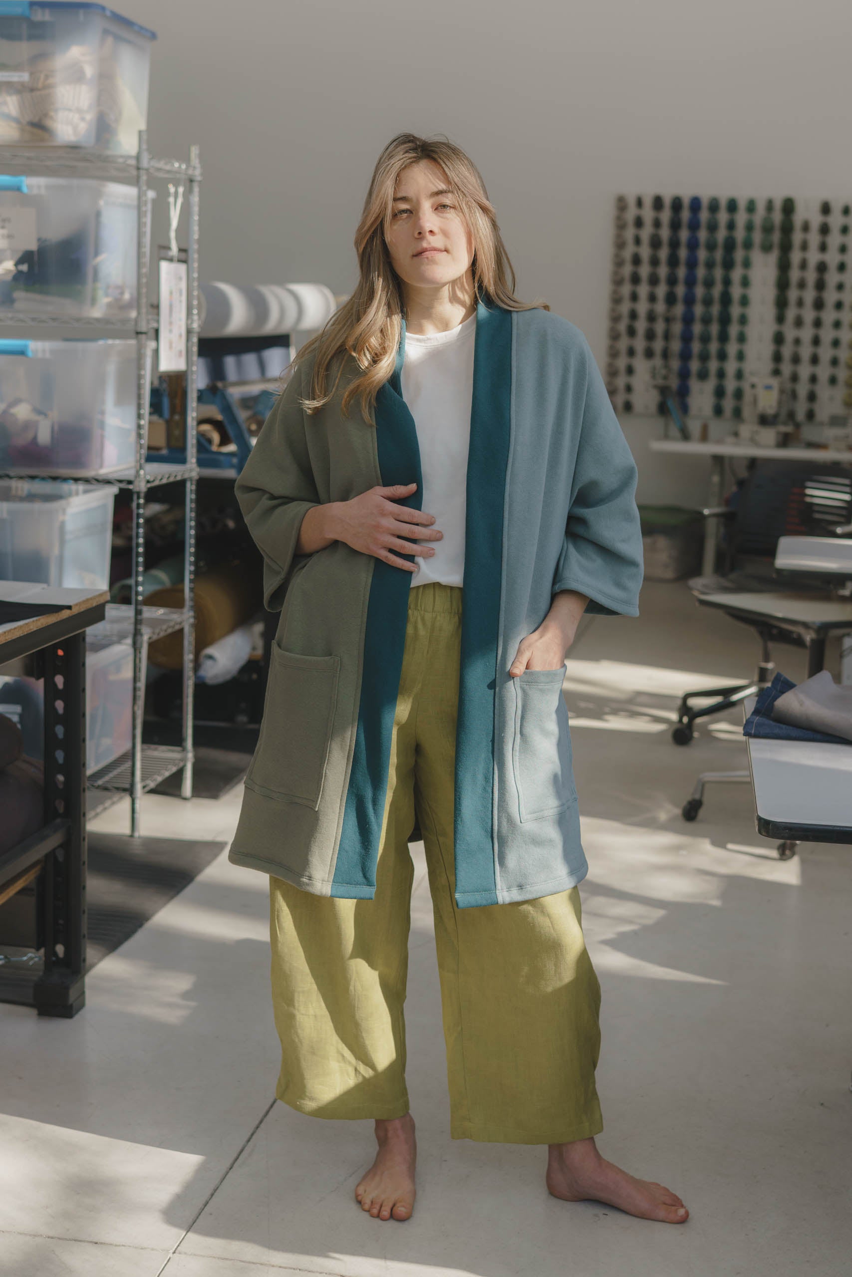 Timberline Cardigan (Updated) in Lakeside