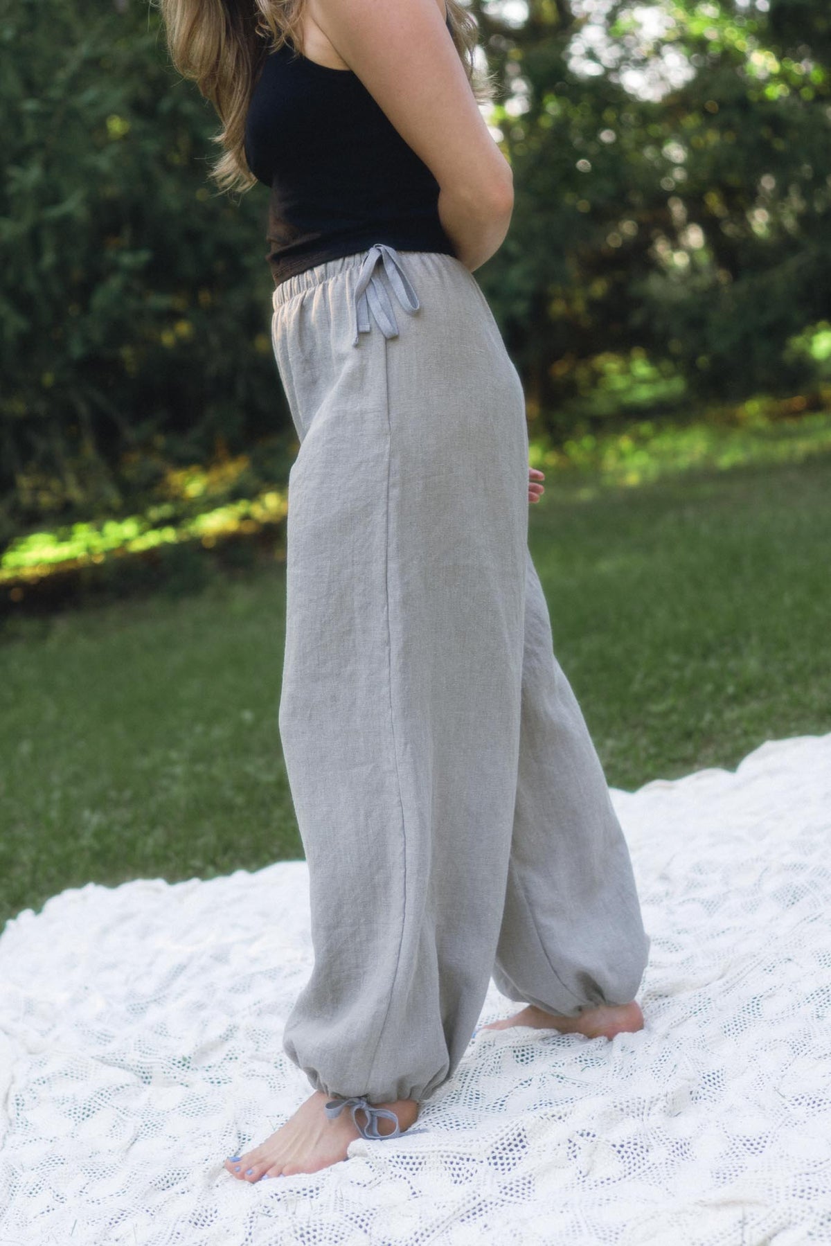 Vesper Pants in Pebble