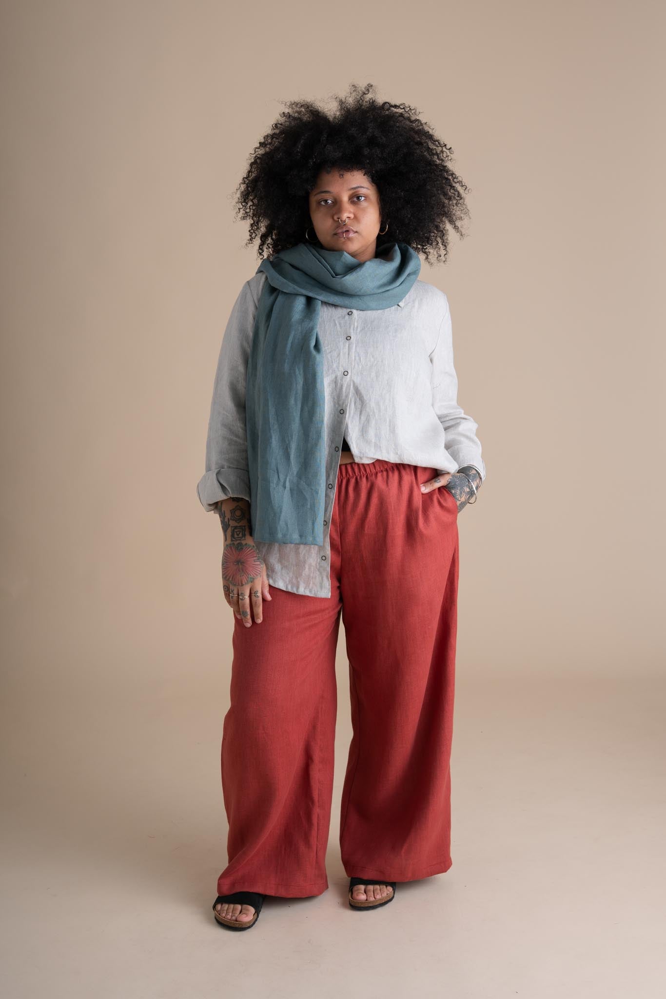 Elaina Pants (Updated) in Paprika