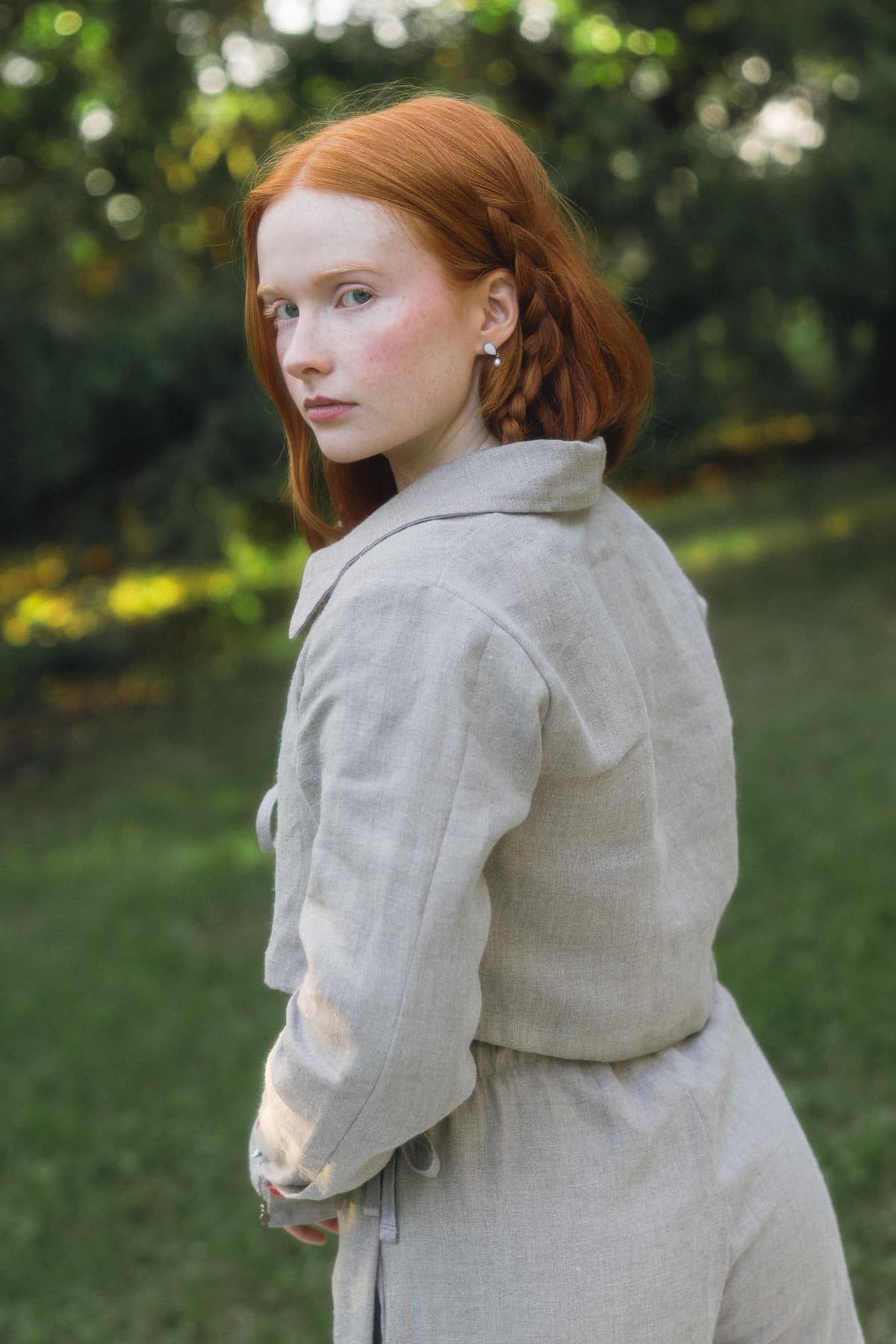 Brume Top in Pebble