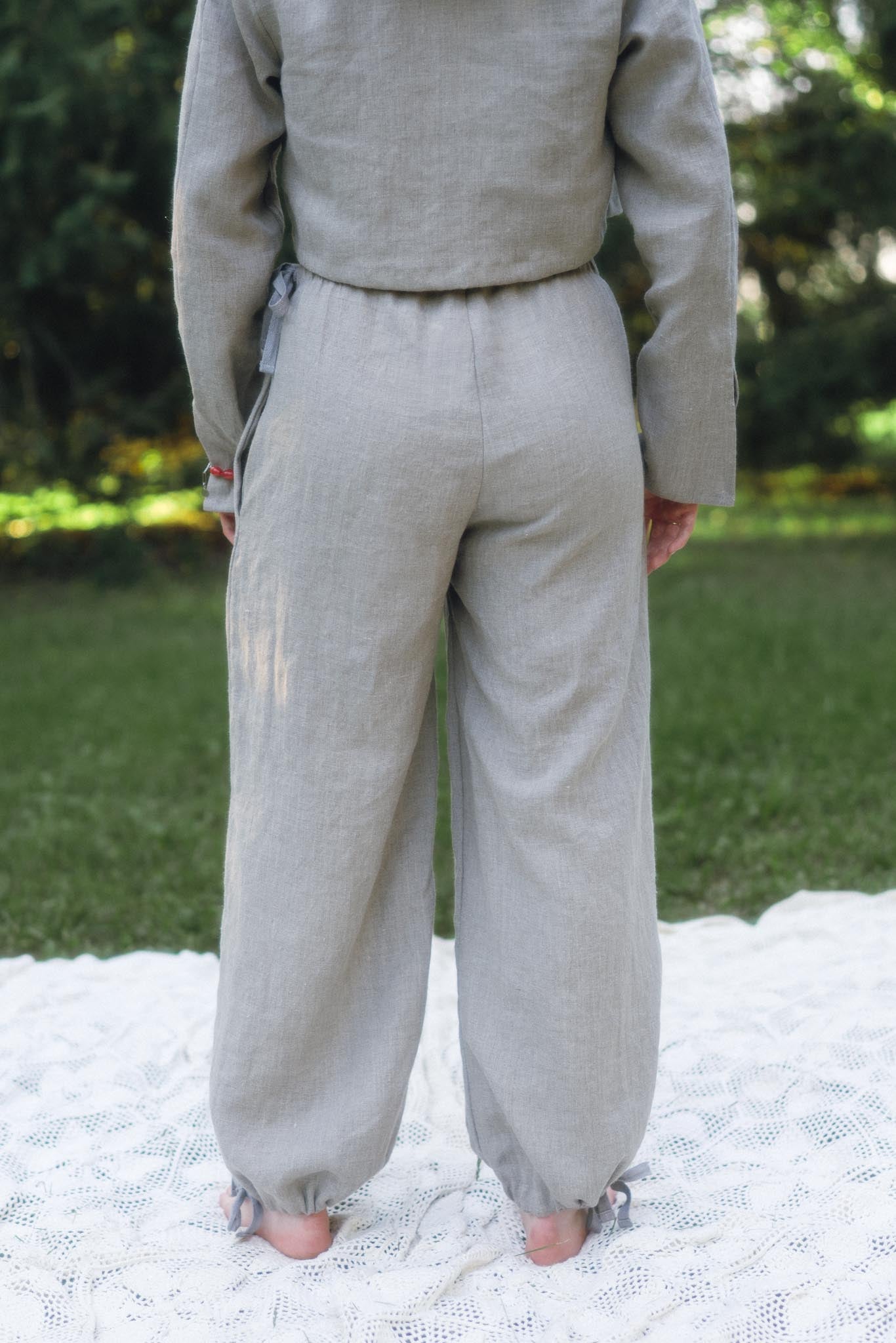 Vesper Pants in Pebble