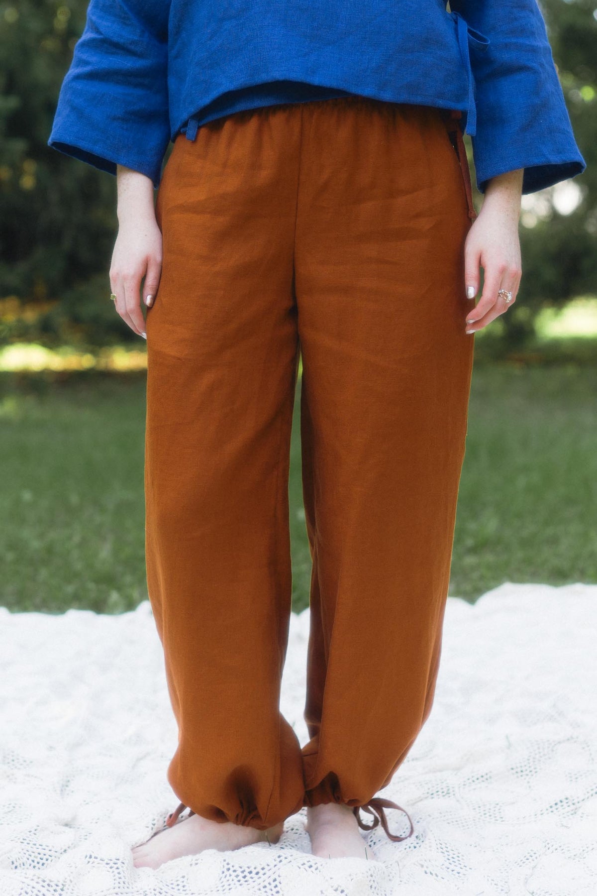 Vesper Pants in Rust