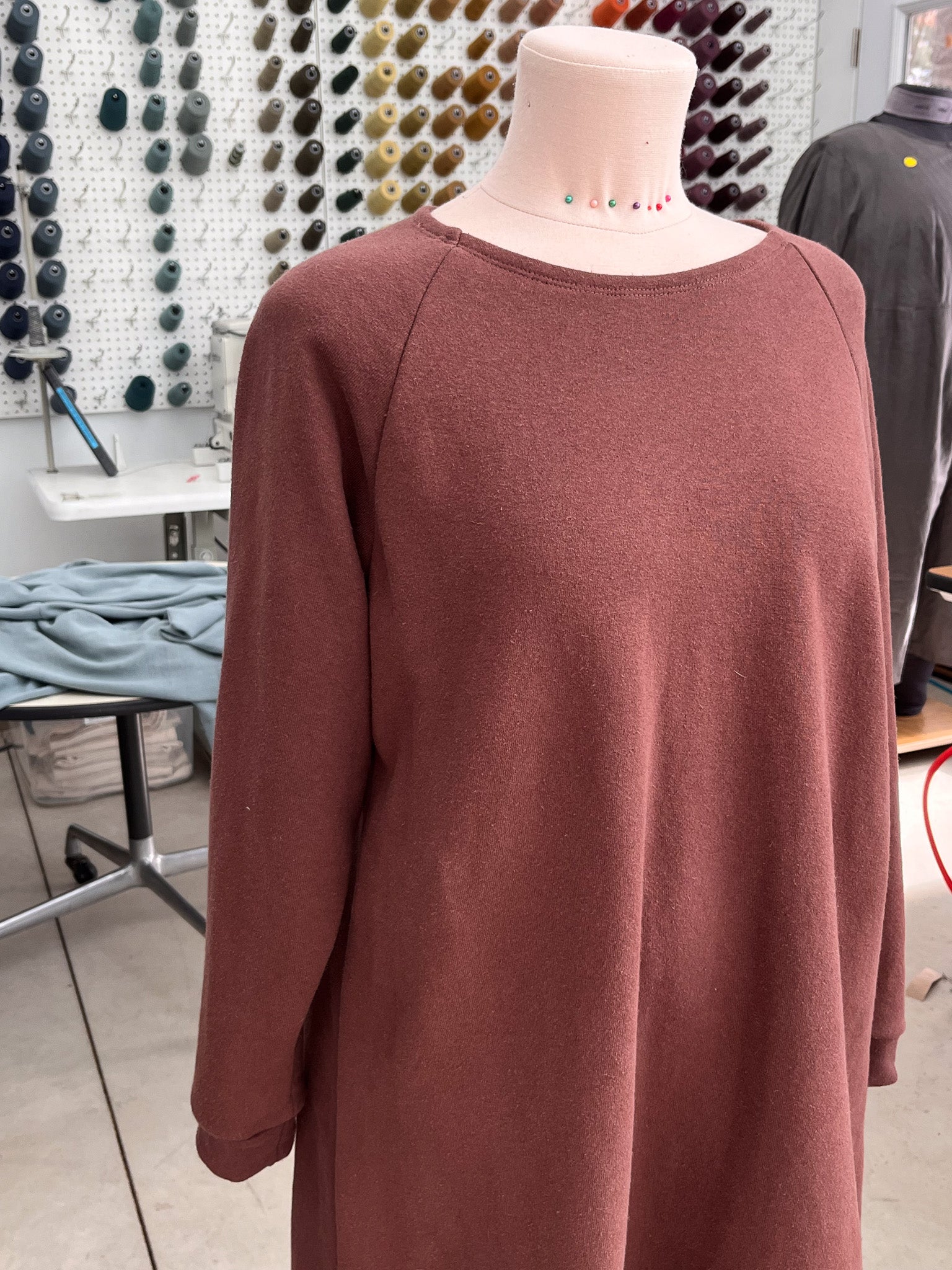 Cabin Dress in Chestnut (SS)