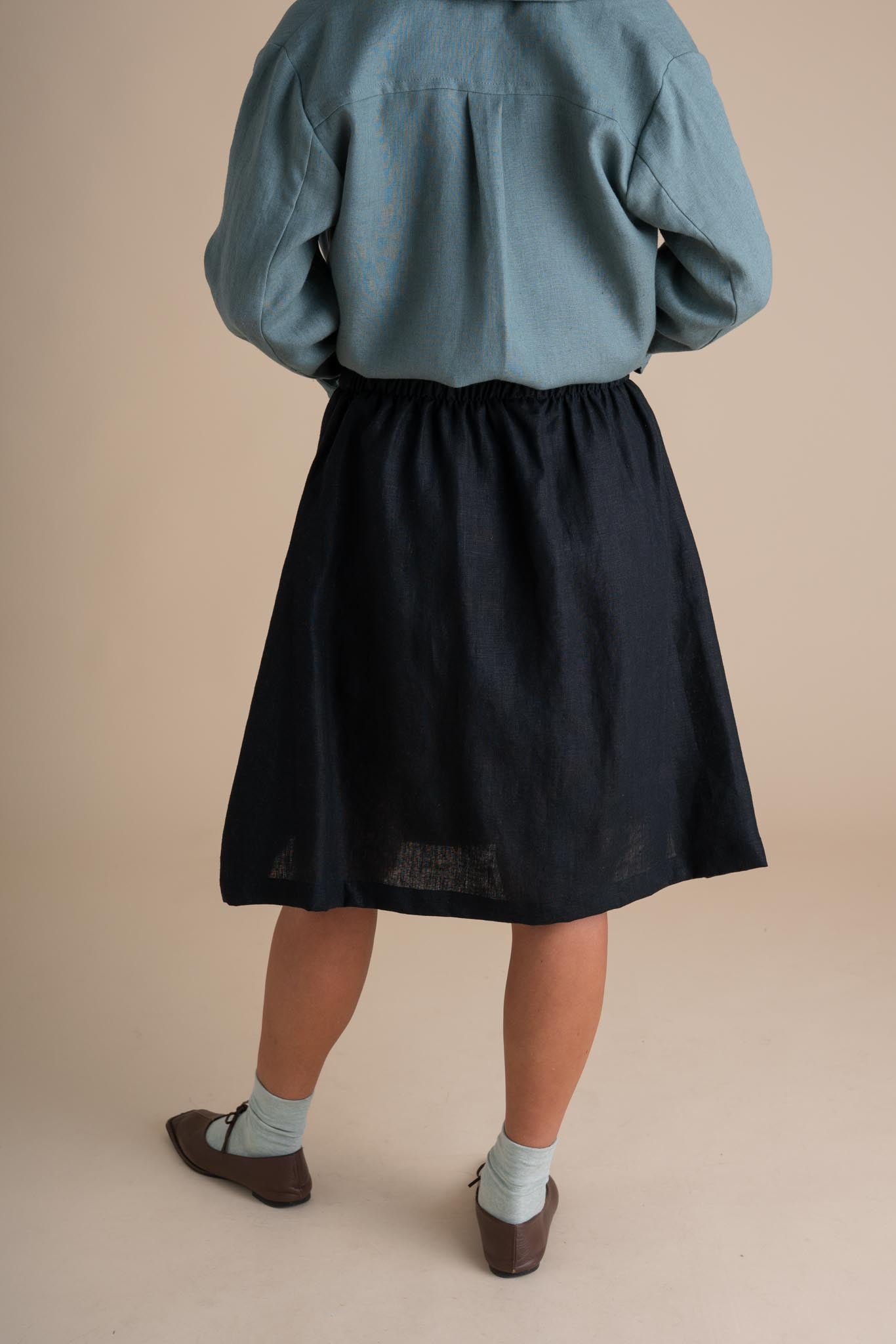 Afternoon Skirt (Updated) in Black