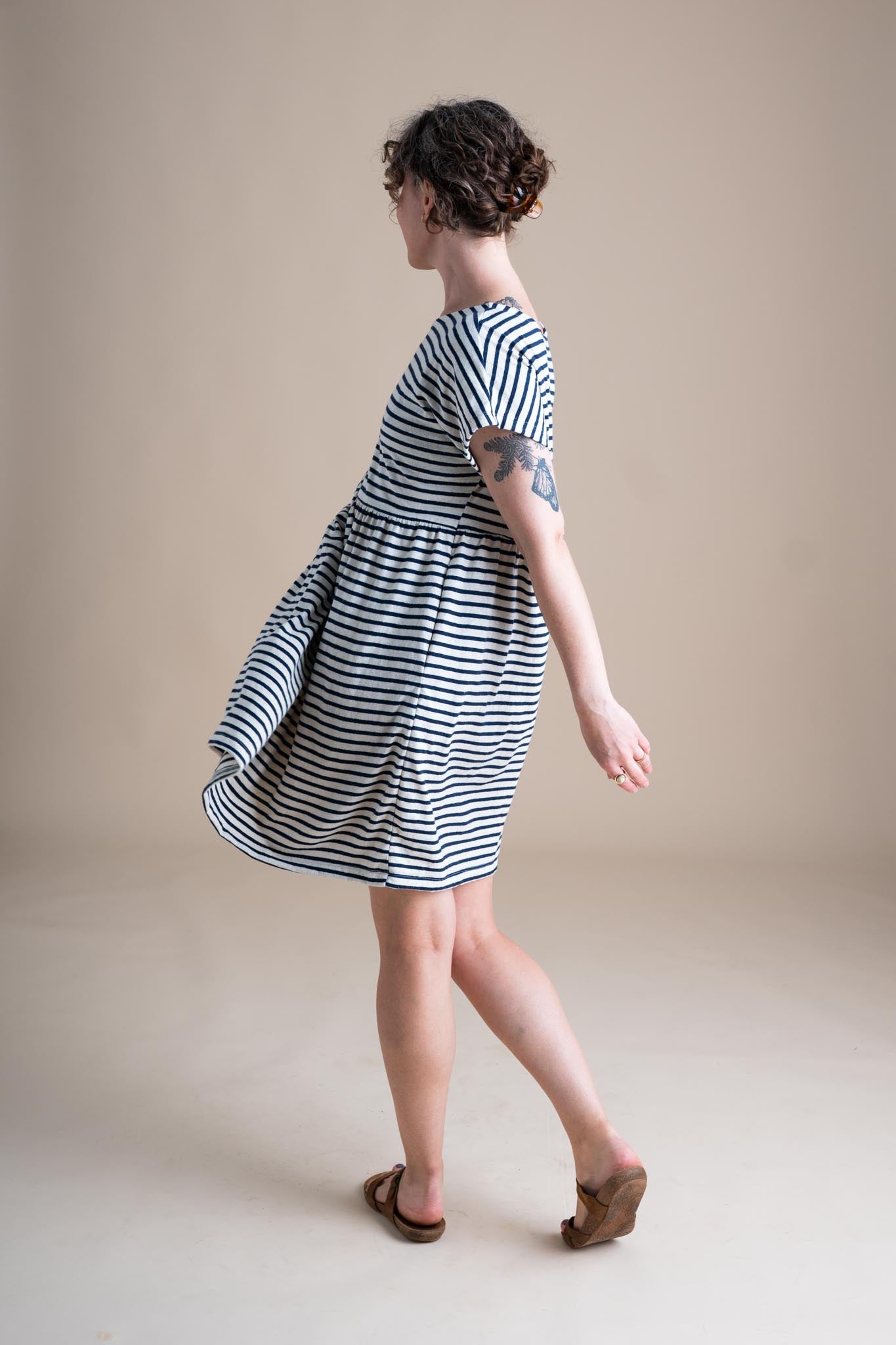 Porch Dress in Coastal