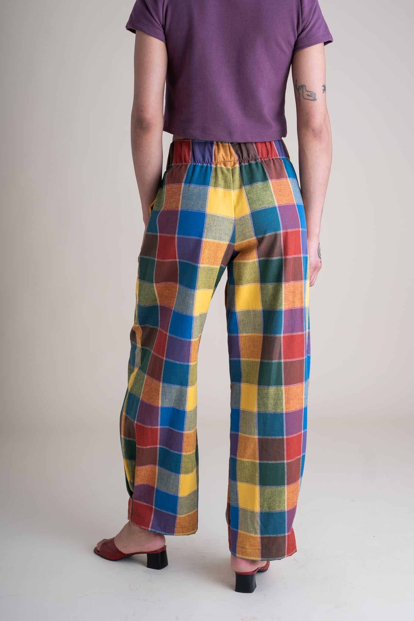 Crescent Moon Pants in Kaleidoscope