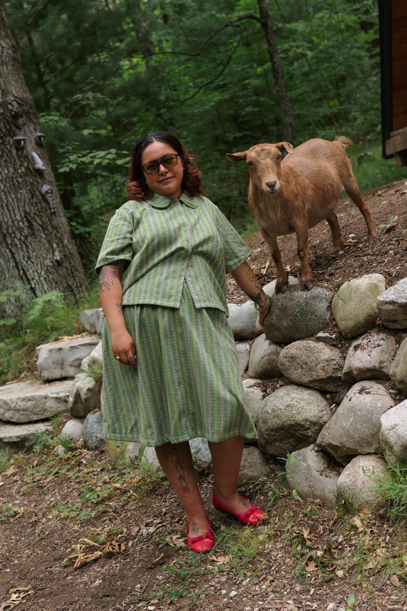 Afternoon Skirt (Updated) in Aloe