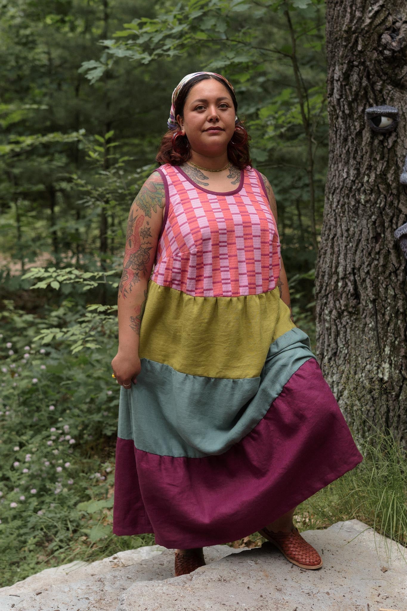 Willow Dress (Updated) in Flora